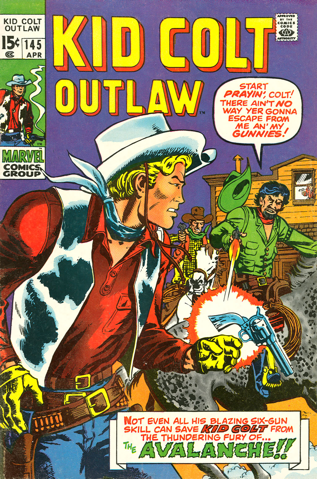 Read online Kid Colt Outlaw comic -  Issue #145 - 1
