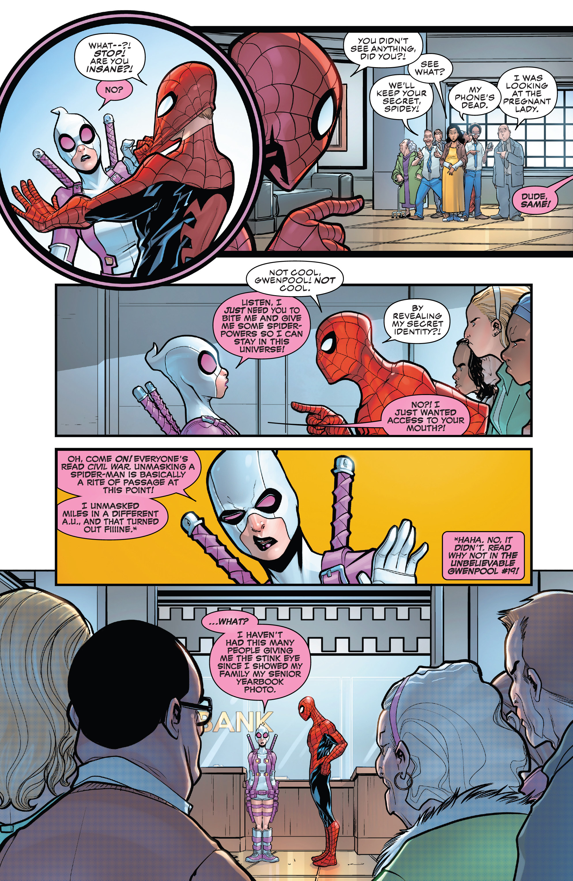 Read online Gwenpool Strikes Back comic -  Issue #1 - 10