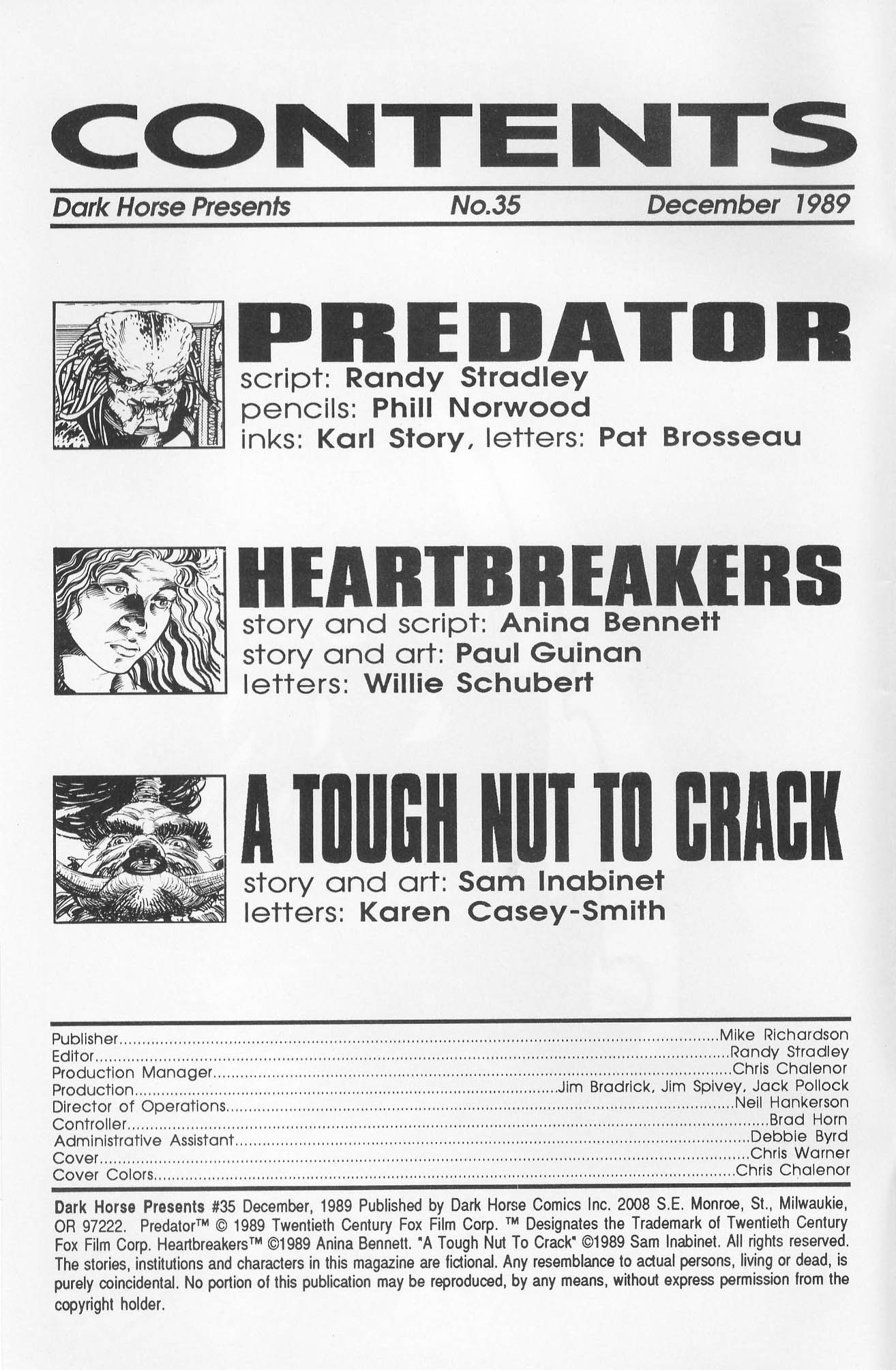 Read online Dark Horse Presents (1986) comic -  Issue #35 - 2