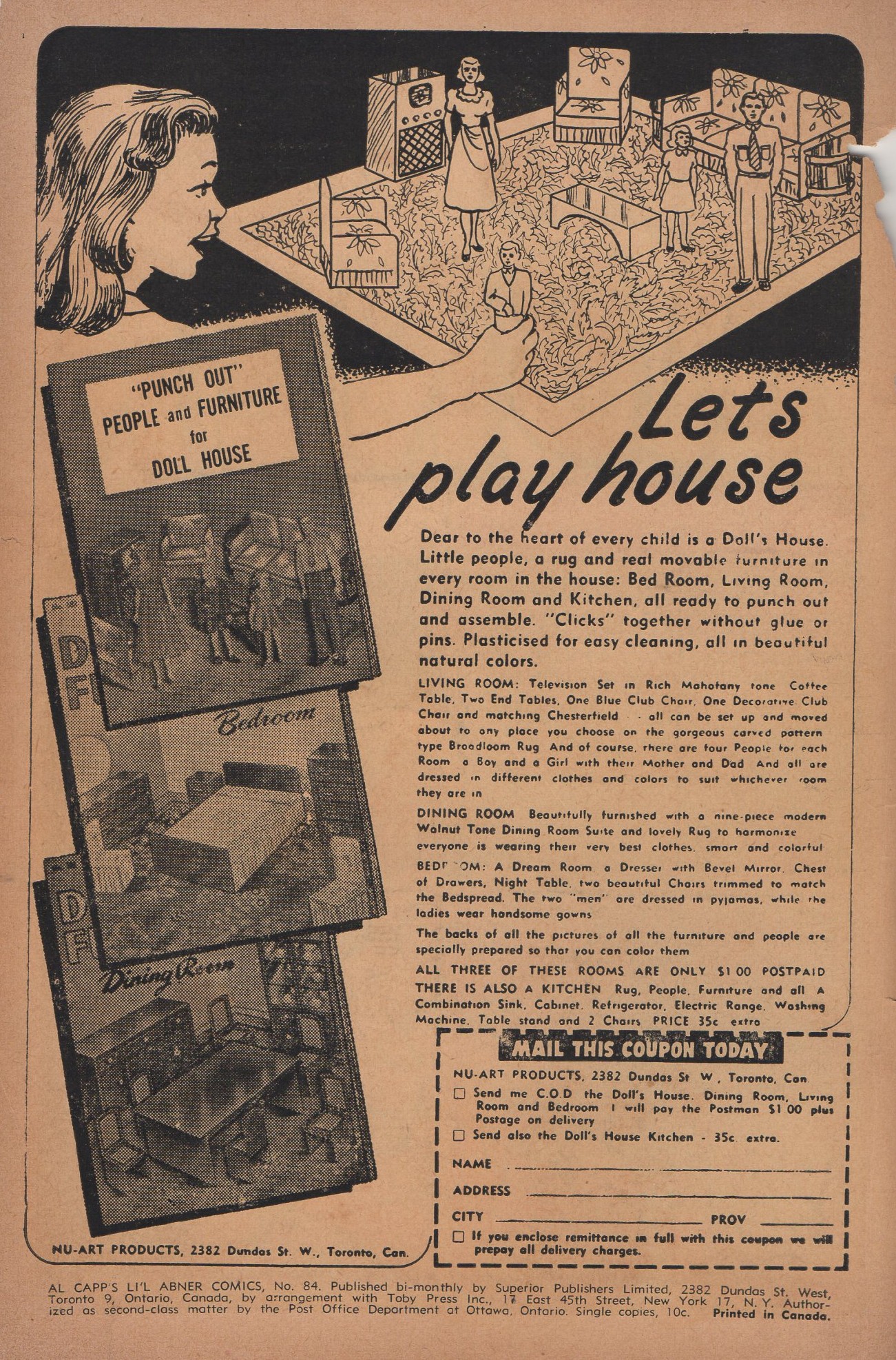 Read online Li'l Abner Comics comic -  Issue #84 - 2