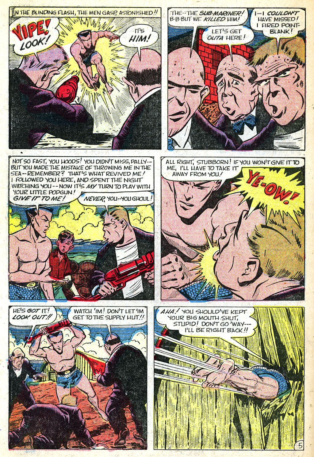 Read online Sub-Mariner Comics comic -  Issue #38 - 31