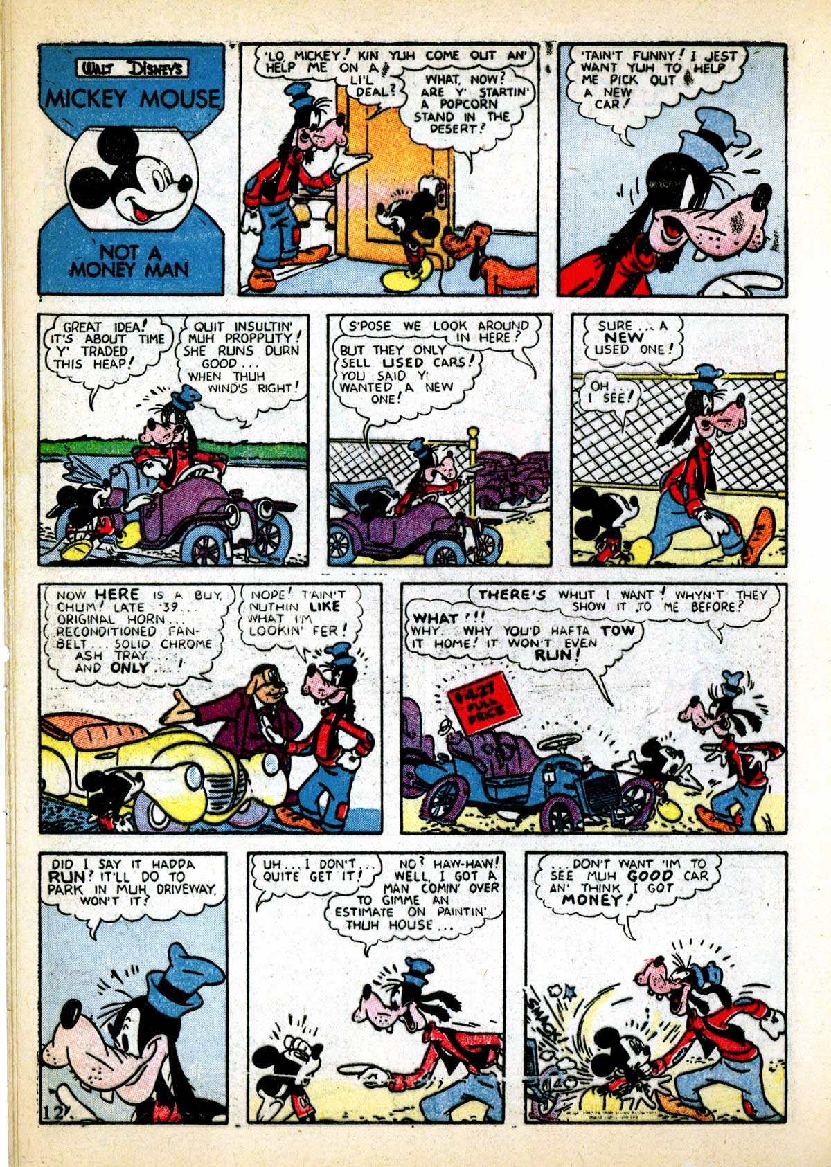 Read online Walt Disney's Comics and Stories comic -  Issue #35 - 13