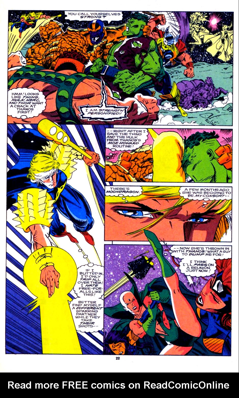 Read online Quasar comic -  Issue #38 - 17