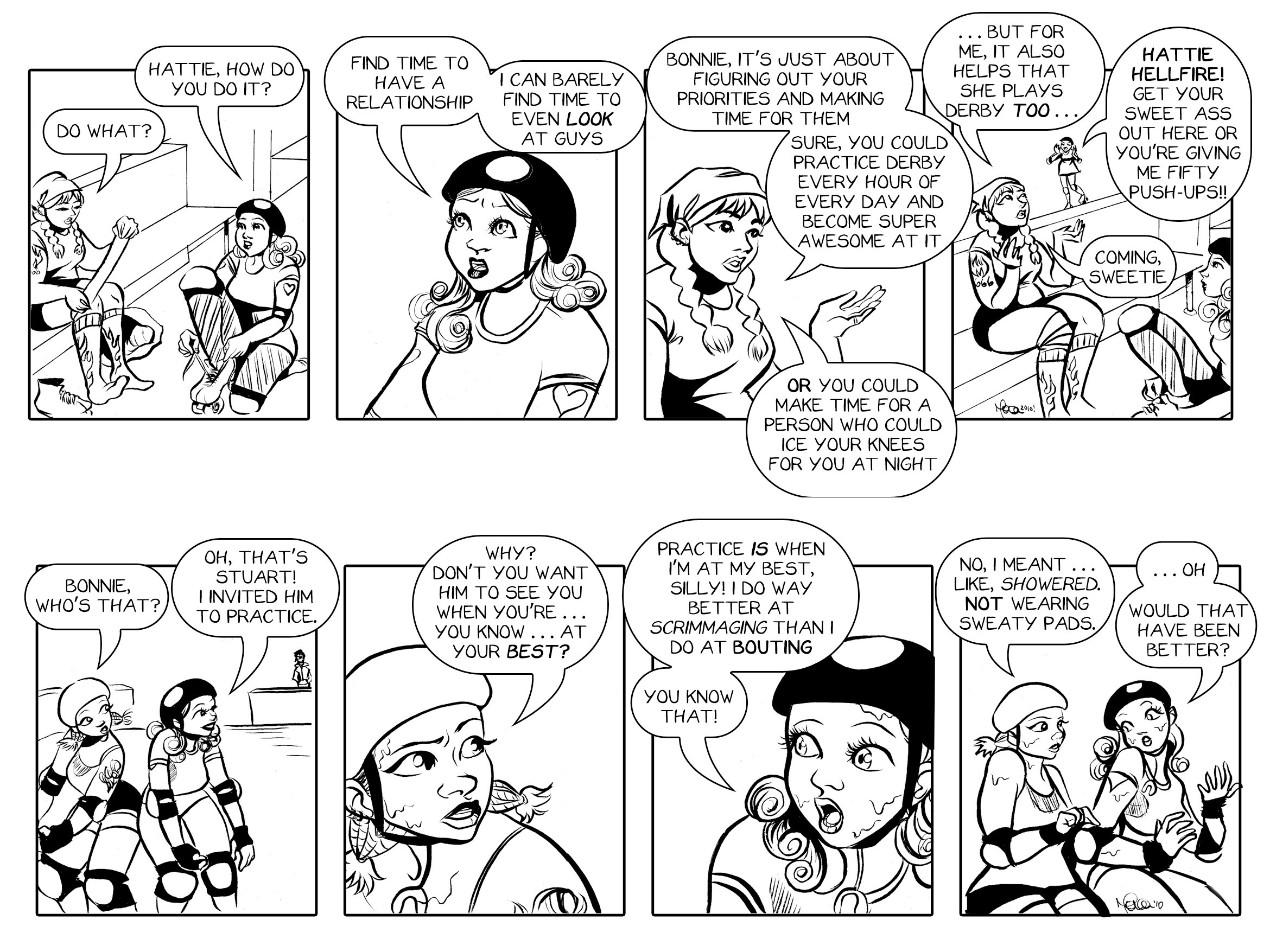 Read online Bonnie N. Collide, Nine to Five comic -  Issue #2 - 4