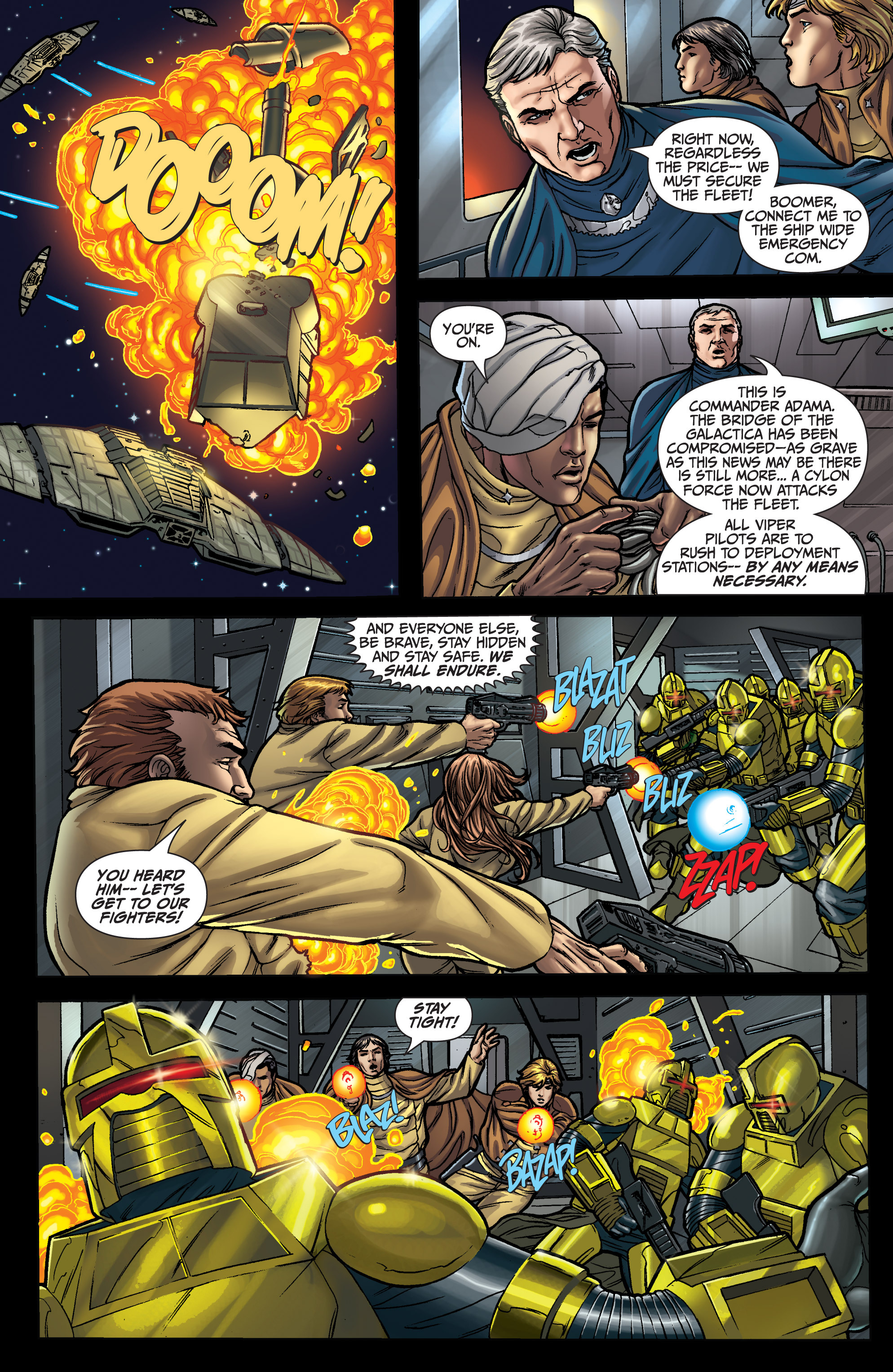 Read online Classic Battlestar Galactica (2006) comic -  Issue #5 - 13