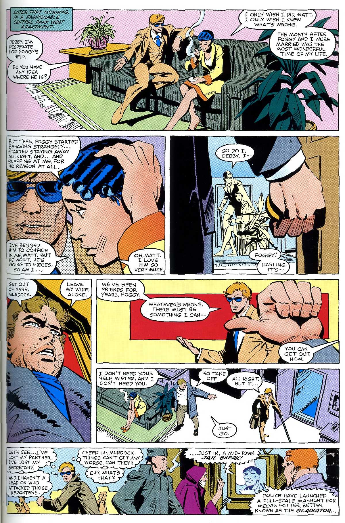 Read online Daredevil Visionaries: Frank Miller comic -  Issue # TPB 2 - 129