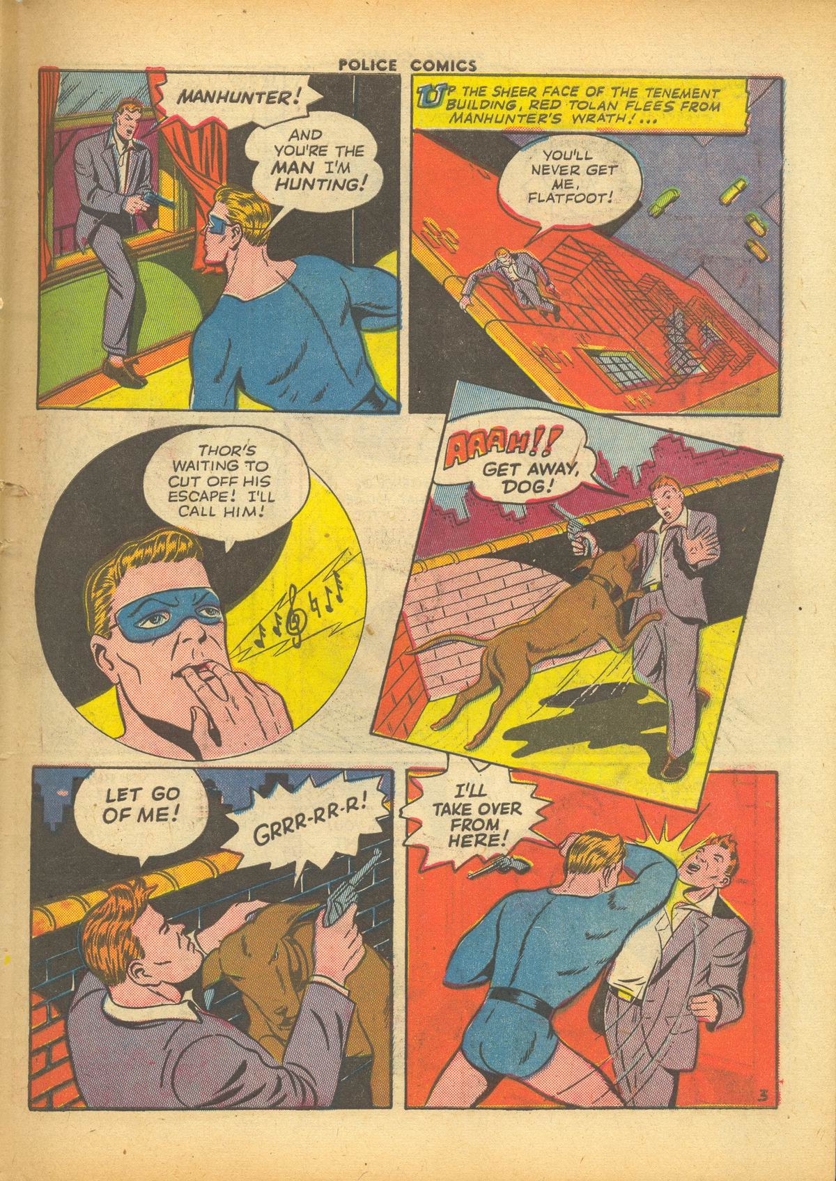 Read online Police Comics comic -  Issue #28 - 51