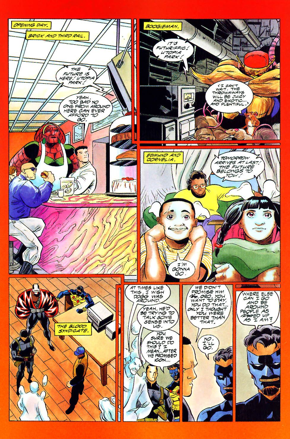 Read online Blood Syndicate comic -  Issue #29 - 19