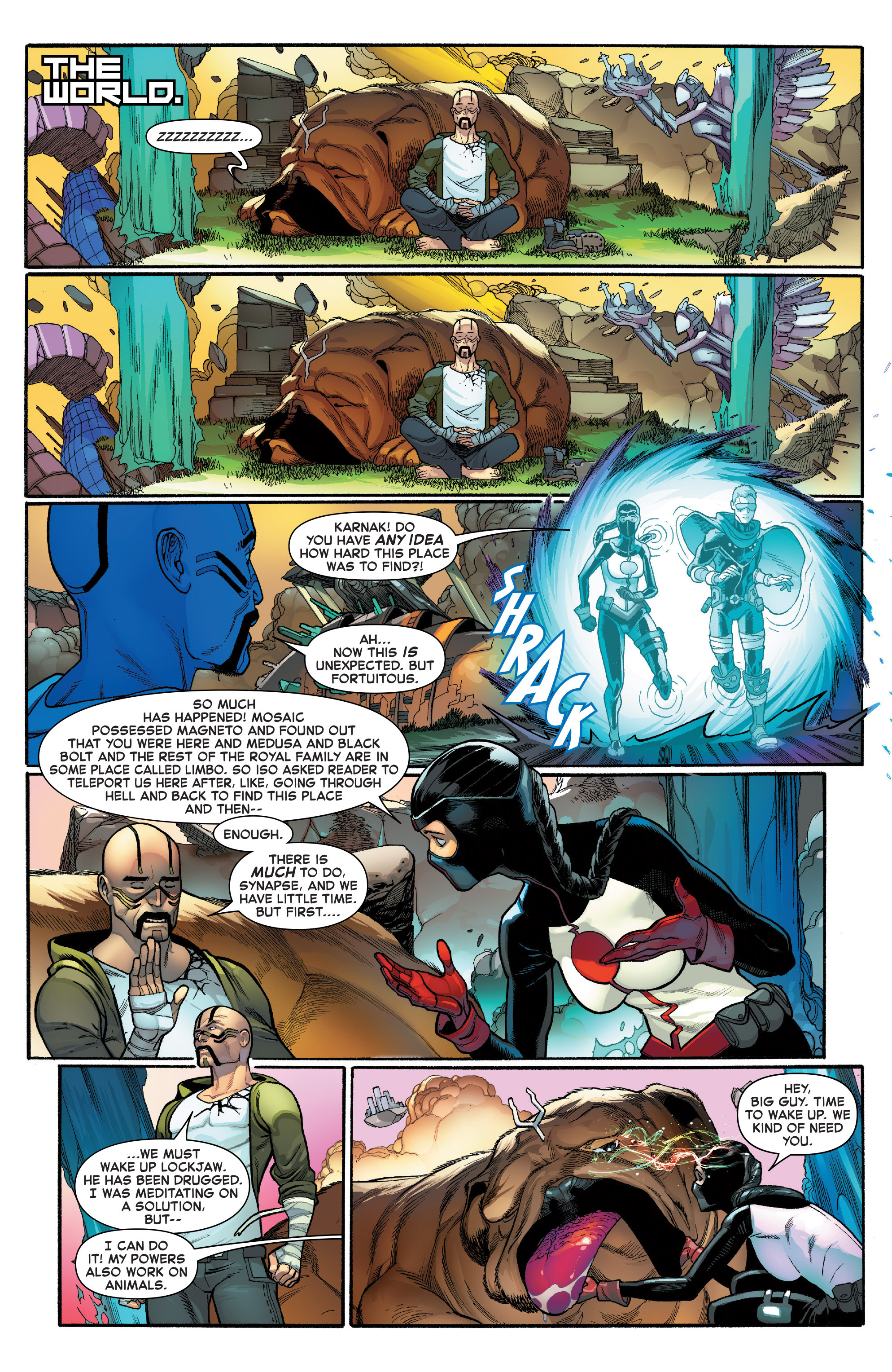 Read online Inhumans Vs. X-Men comic -  Issue #5 - 15