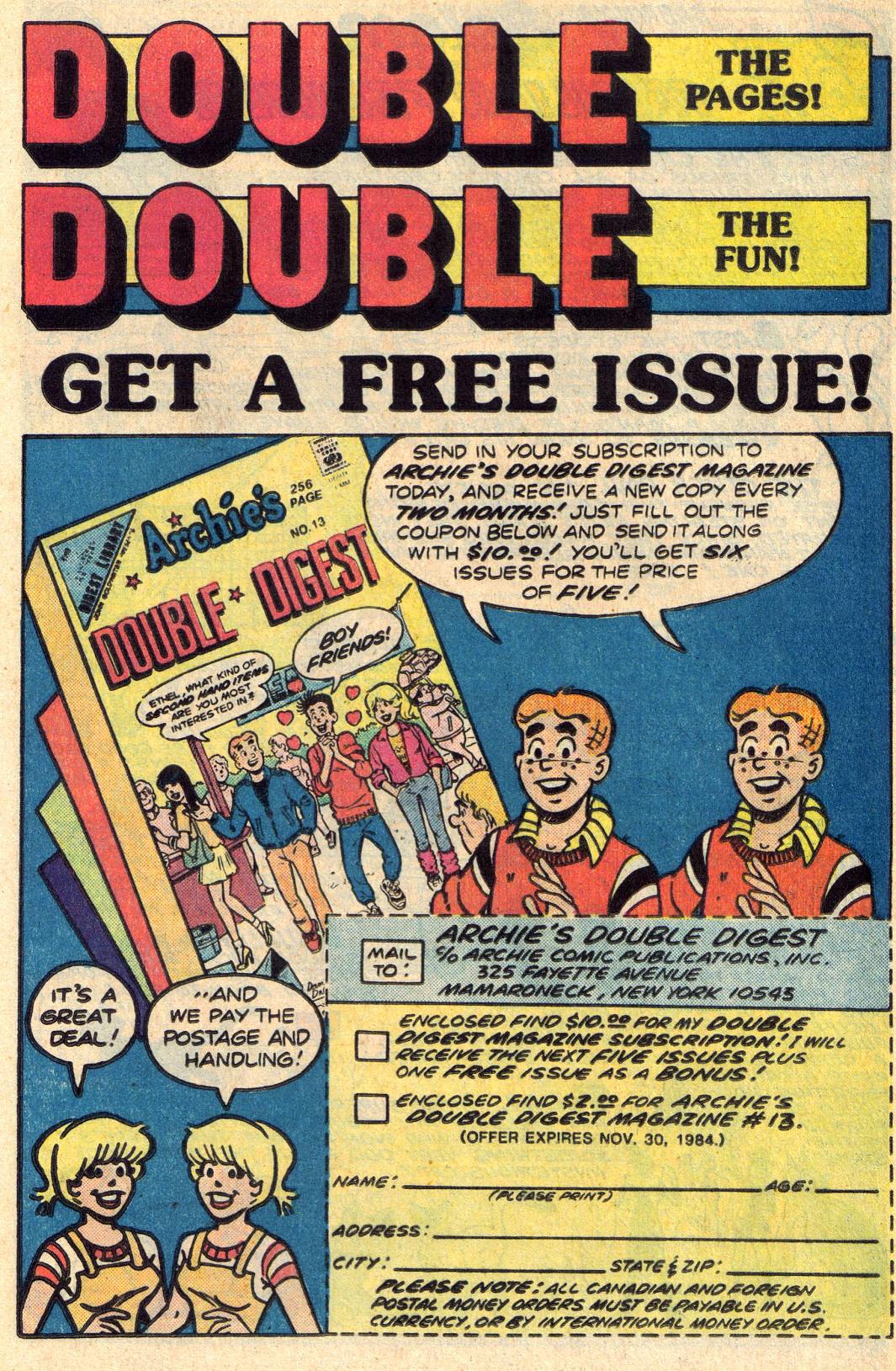 Read online Archie Giant Series Magazine comic -  Issue #544 - 12