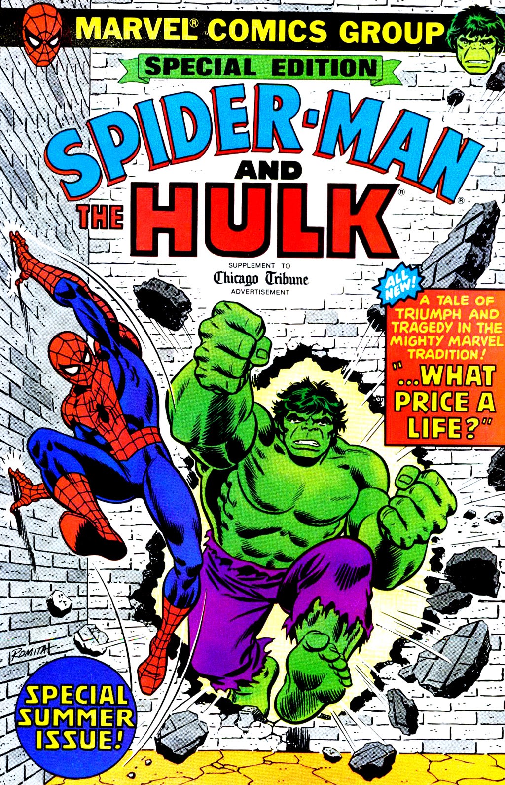 Read online Special Edition: Spider-Man vs. the Hulk comic -  Issue # Full - 1