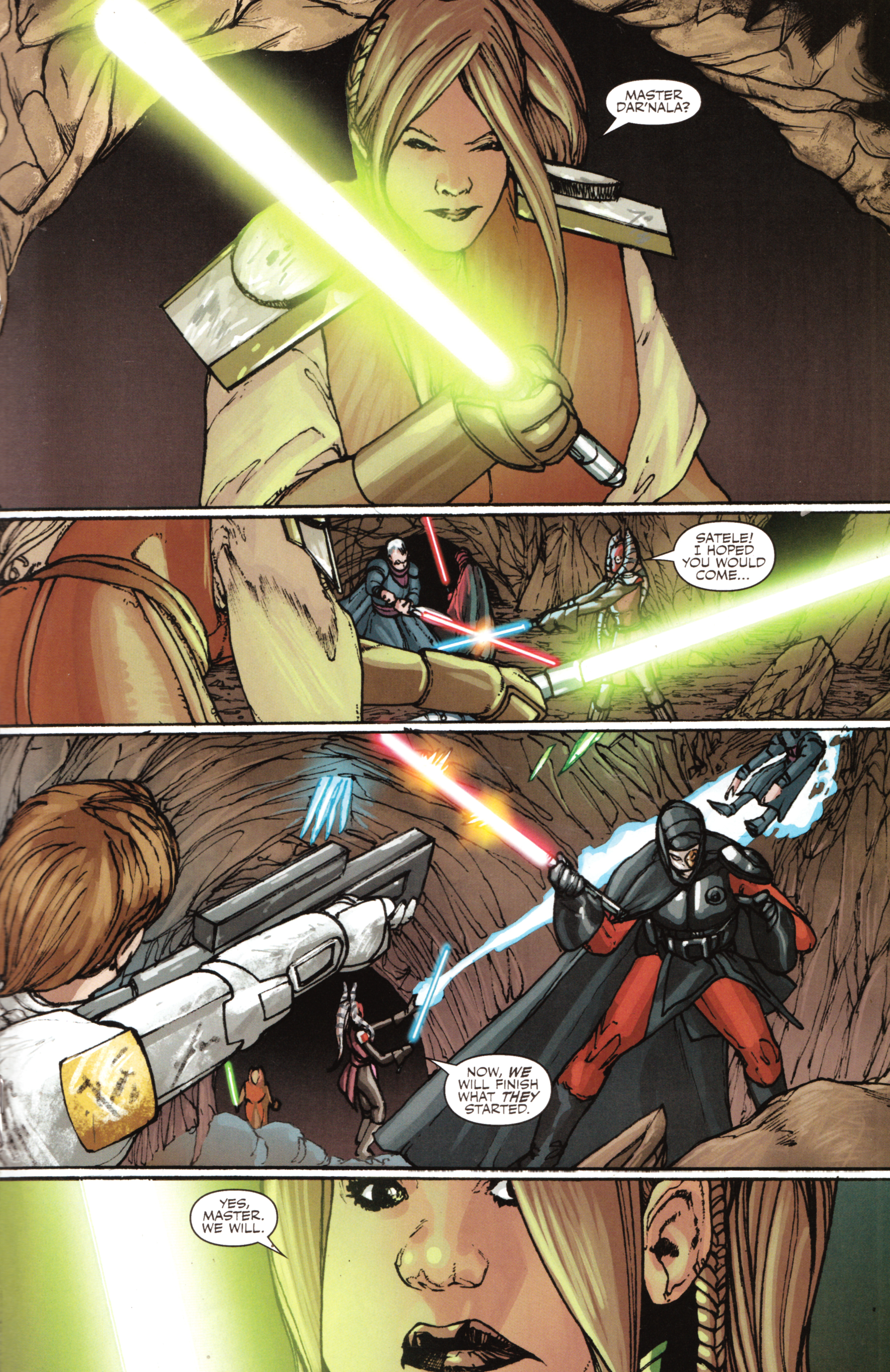 Read online Star Wars: The Old Republic comic -  Issue #3 - 21