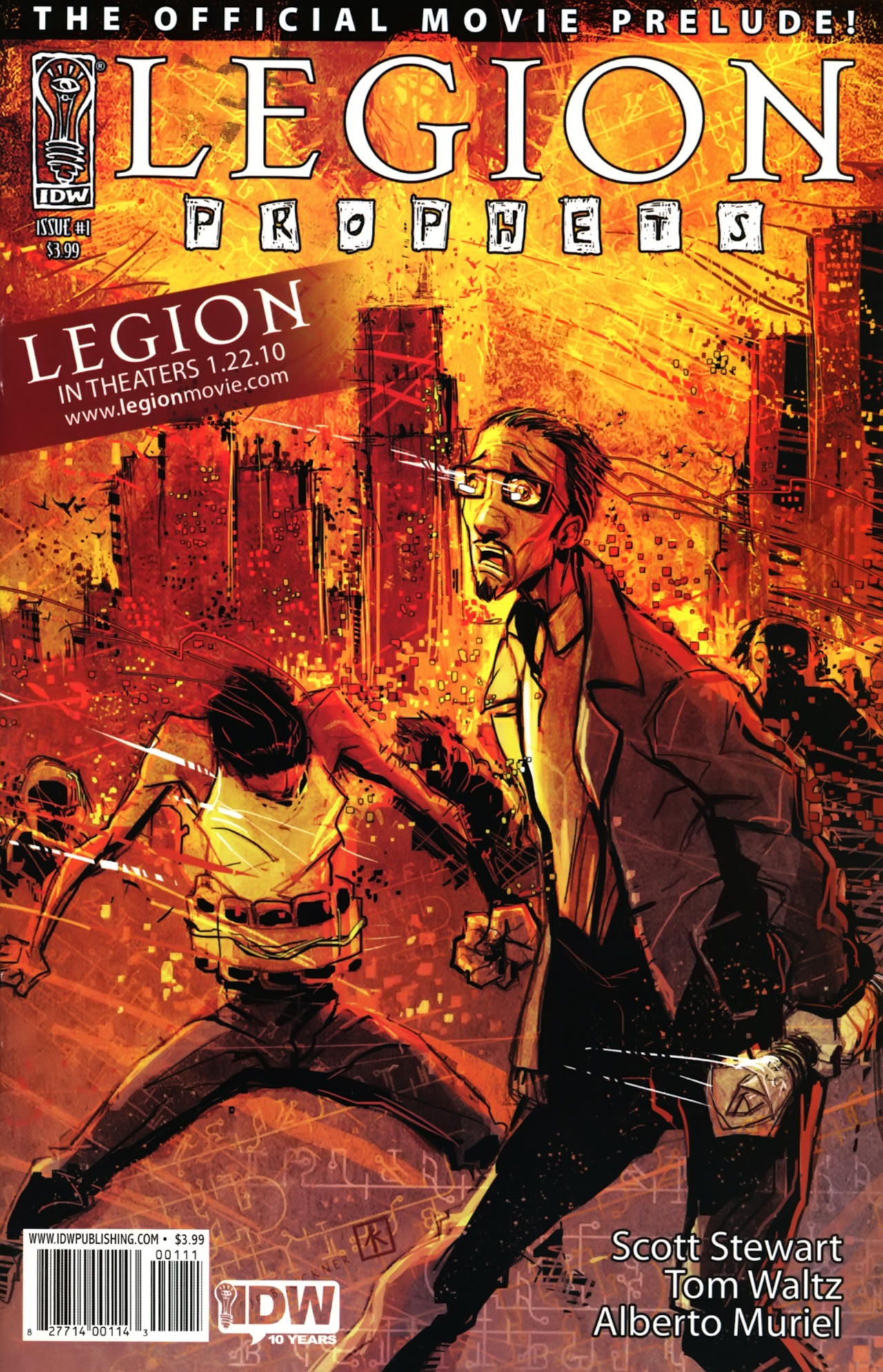 Read online Legion: Prophets comic -  Issue #1 - 1