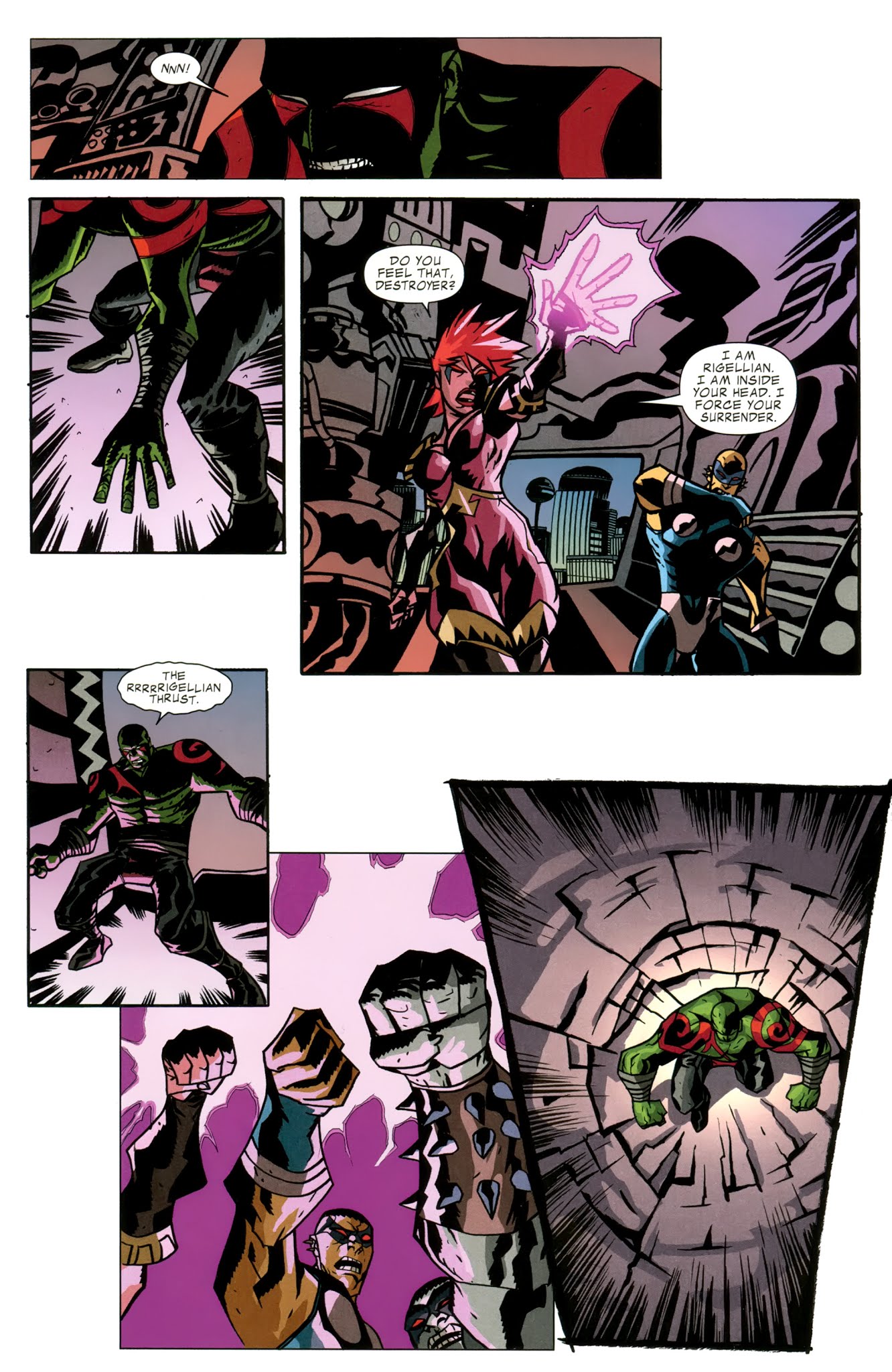 Read online Guardians of the Galaxy: Tomorrow's Avengers comic -  Issue # Full - 6