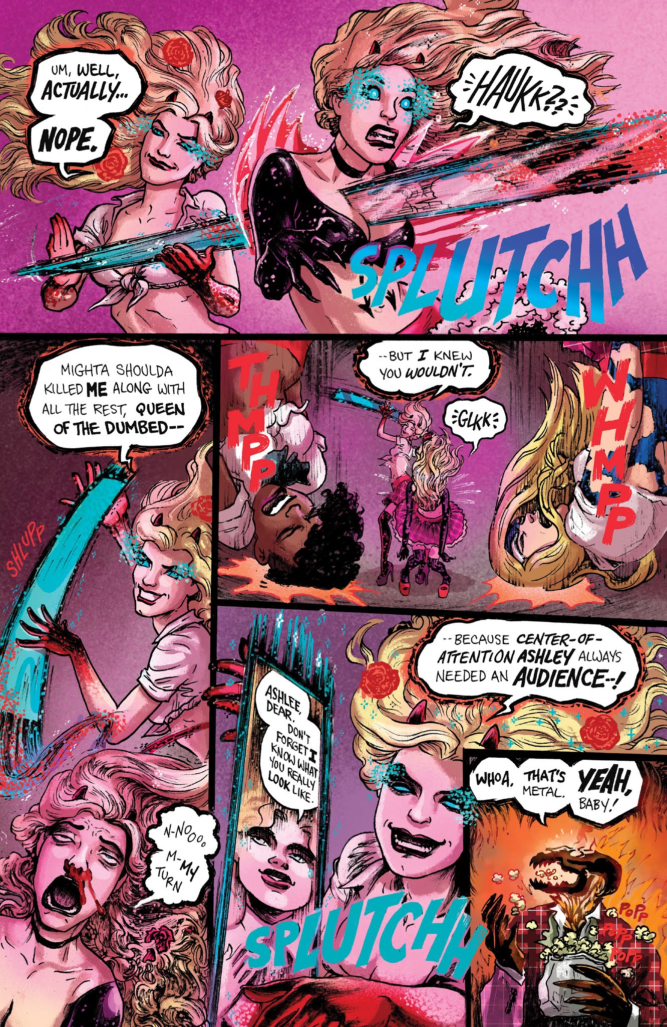 Read online Empowered And Sistah Spooky's High School Hell comic -  Issue #6 - 8