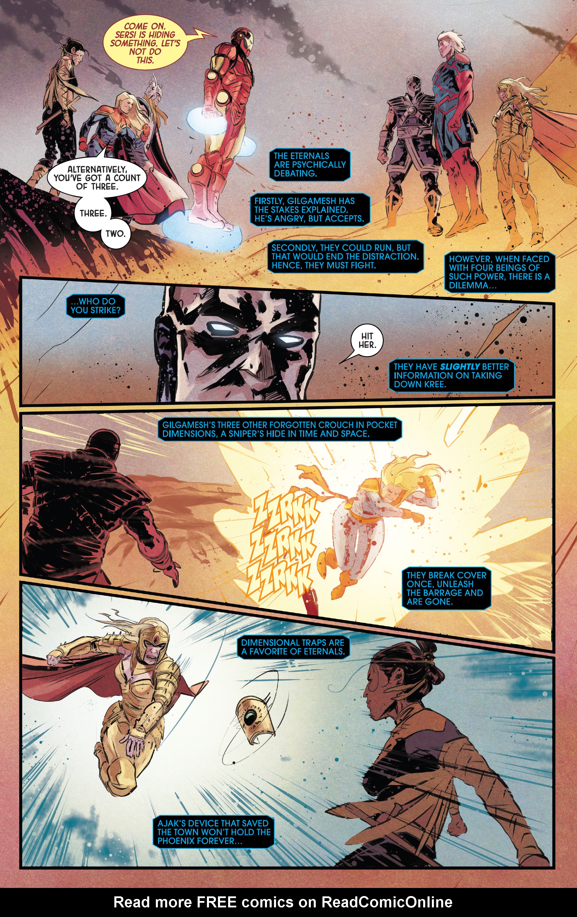 Read online Eternals (2021) comic -  Issue #11 - 21