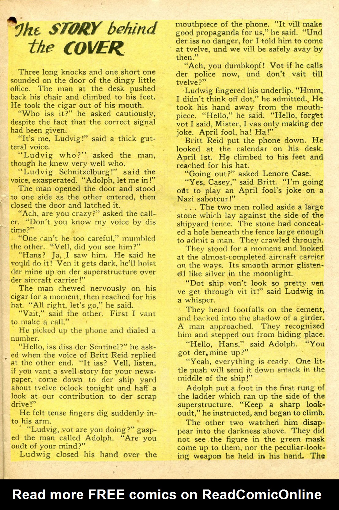 Read online Green Hornet Comics comic -  Issue #12 - 27