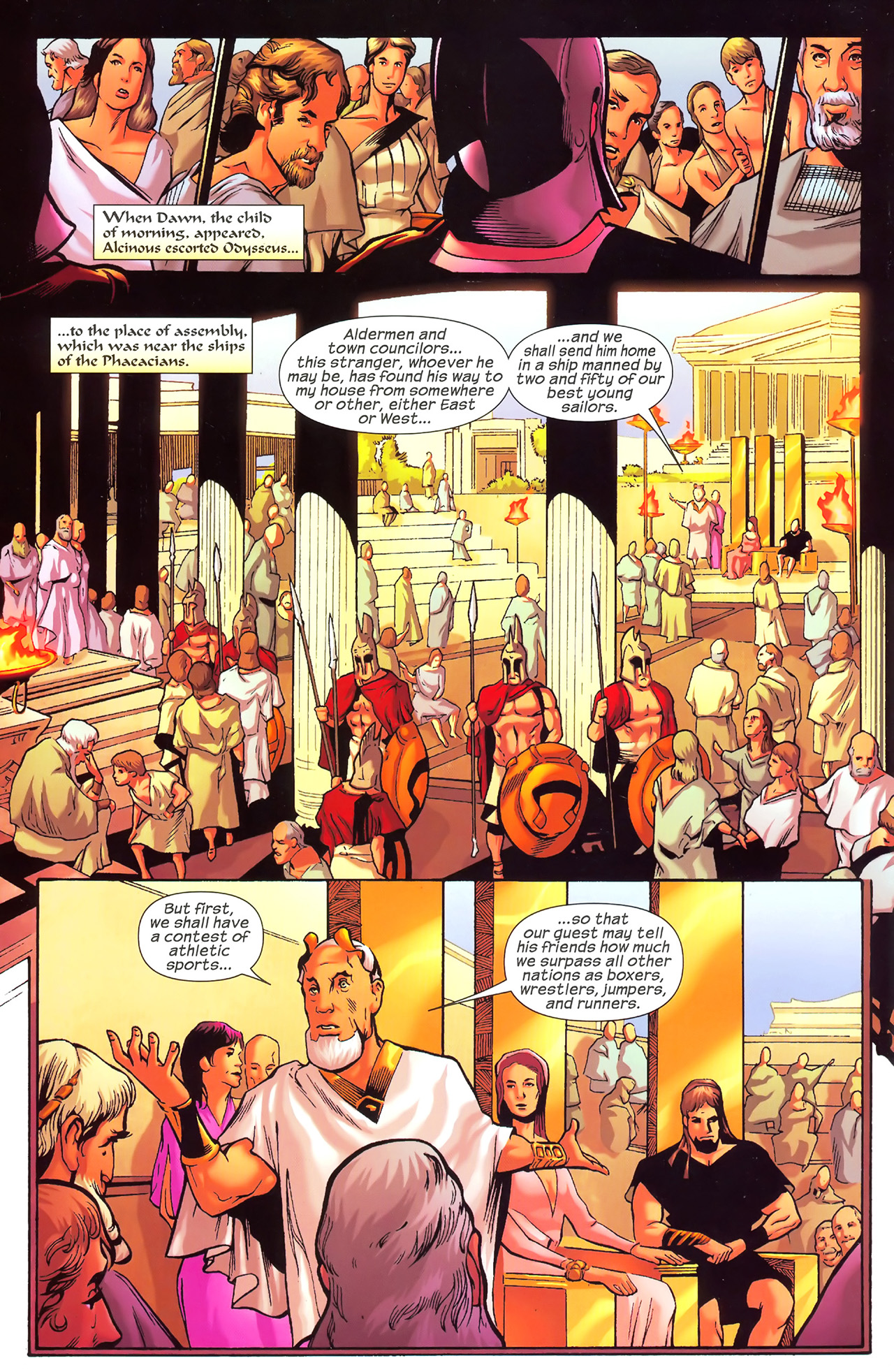 Read online The Odyssey comic -  Issue #2 - 19