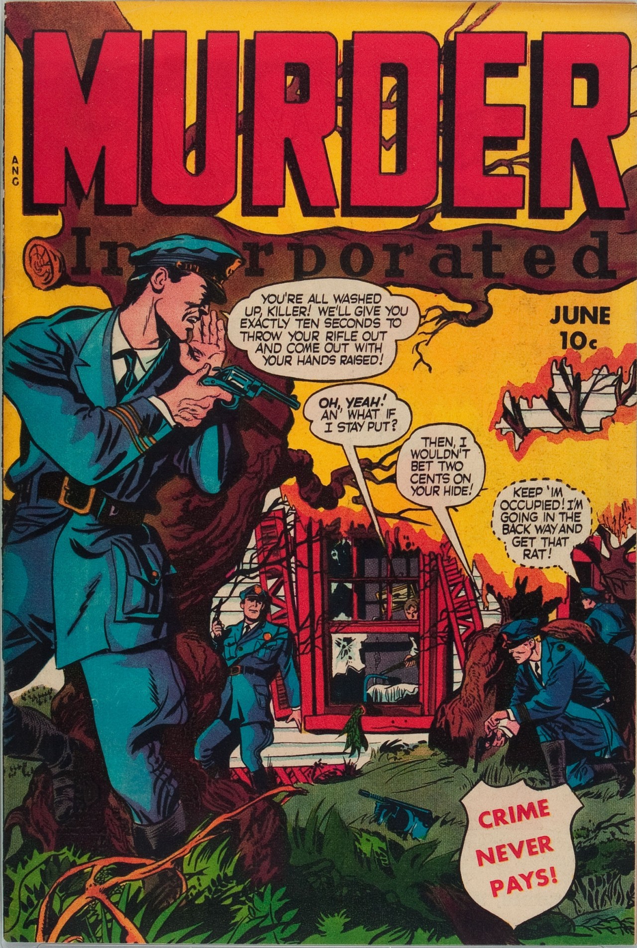 Read online Murder Incorporated (1948) comic -  Issue #11 - 1