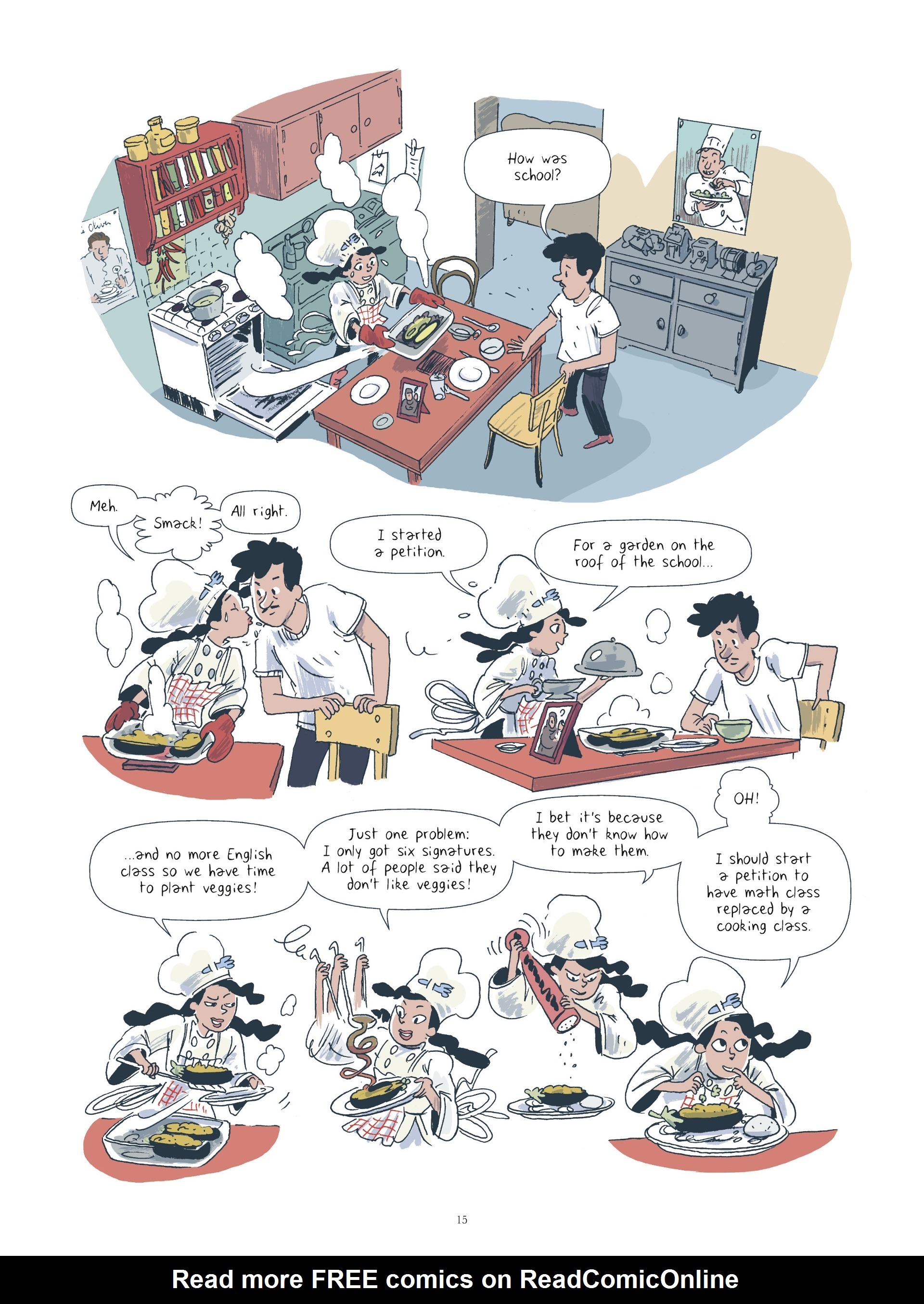 Read online Yasmina and the Potato Eaters comic -  Issue #1 - 17