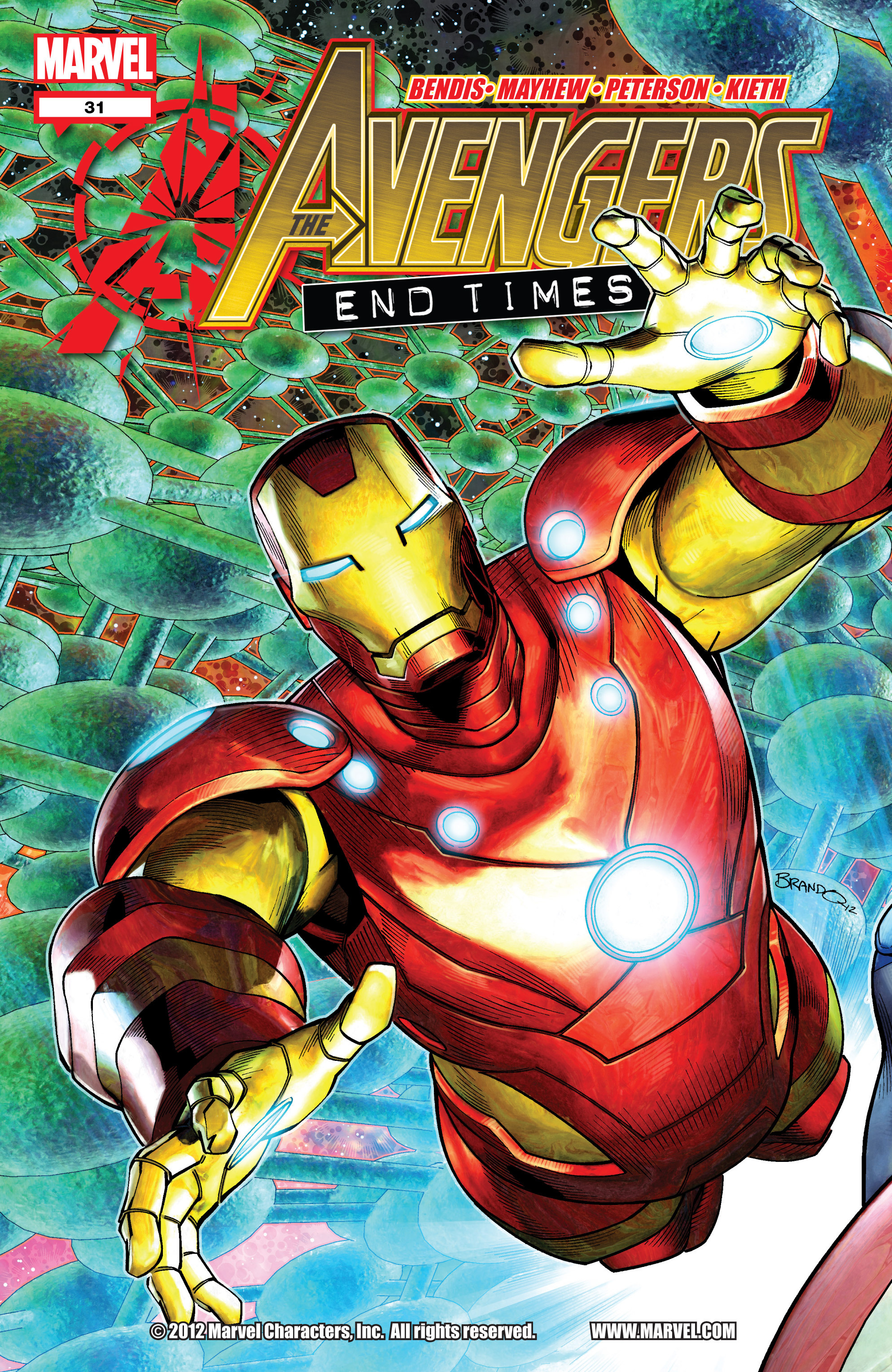 Read online Avengers (2010) comic -  Issue #31 - 1