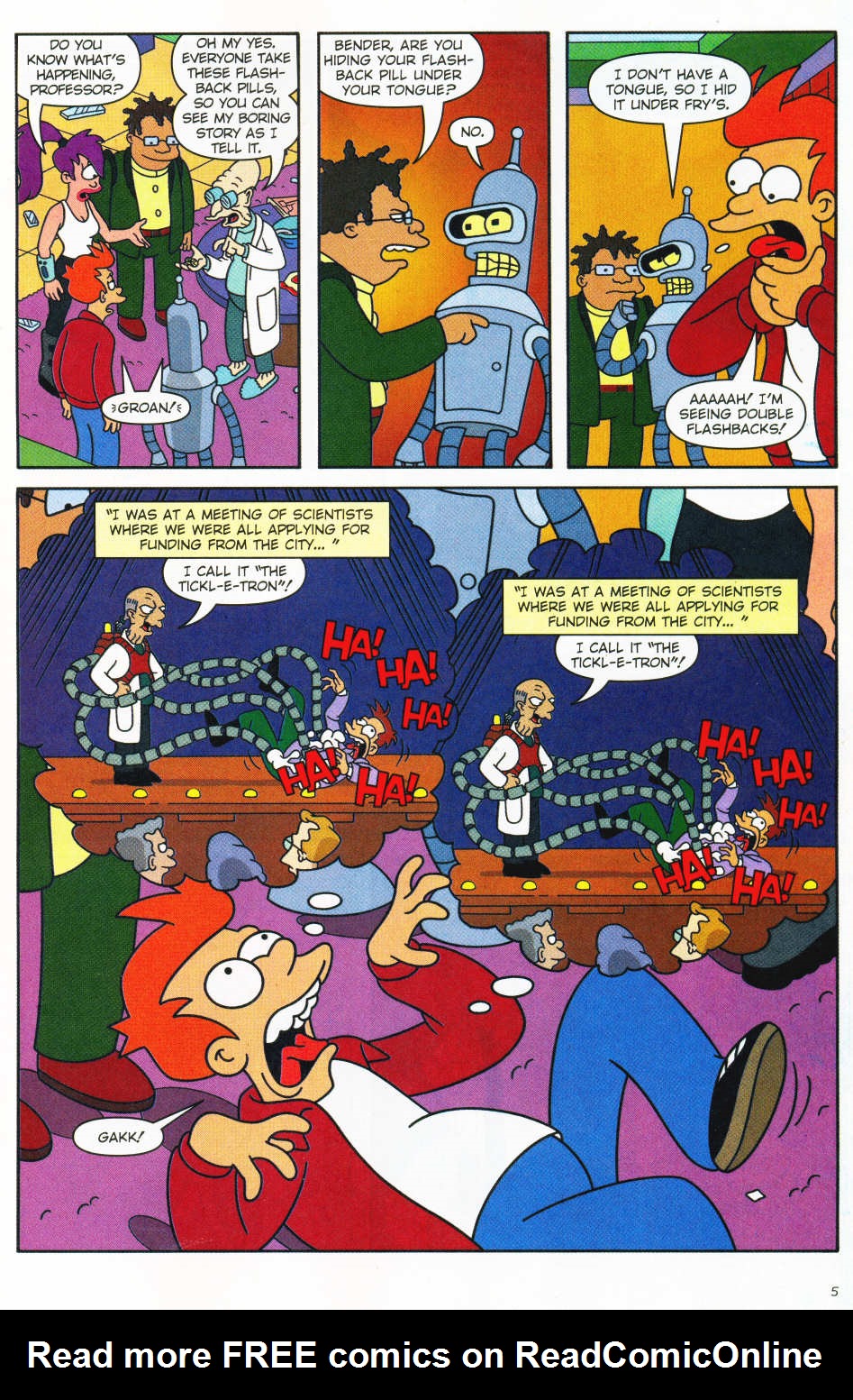 Read online The Simpsons/Futurama Crossover Crisis II comic -  Issue #1 - 6