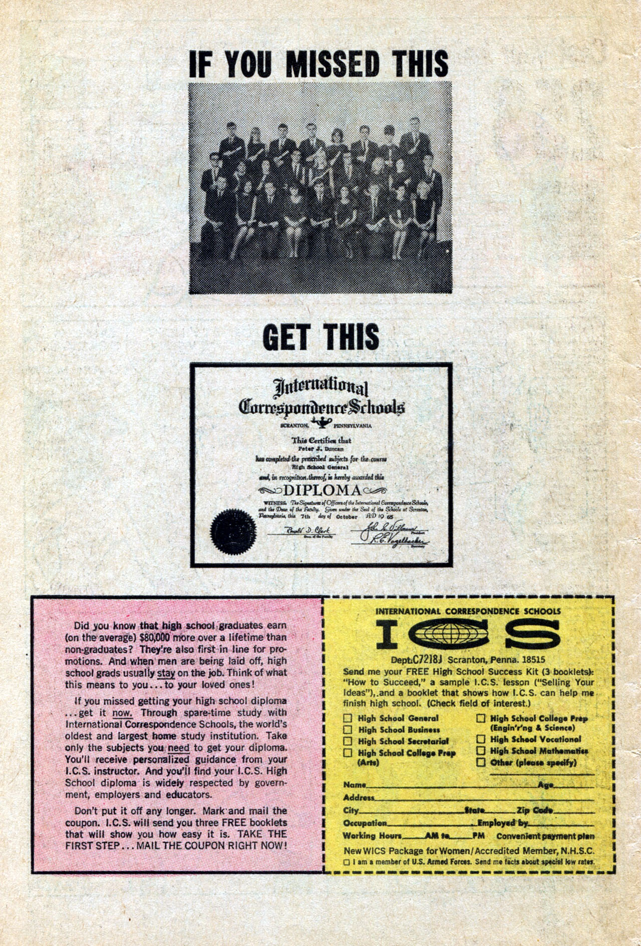 Read online Reggie and Me (1966) comic -  Issue #27 - 34