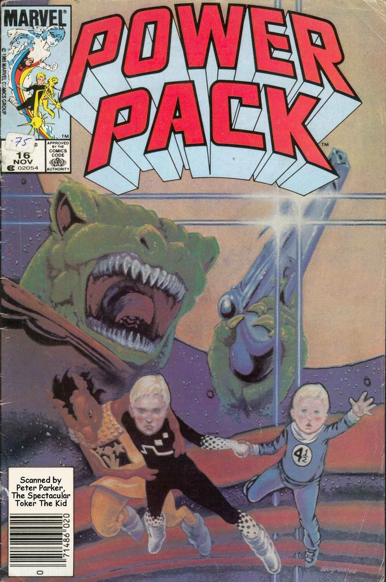 Read online Power Pack (1984) comic -  Issue #16 - 1