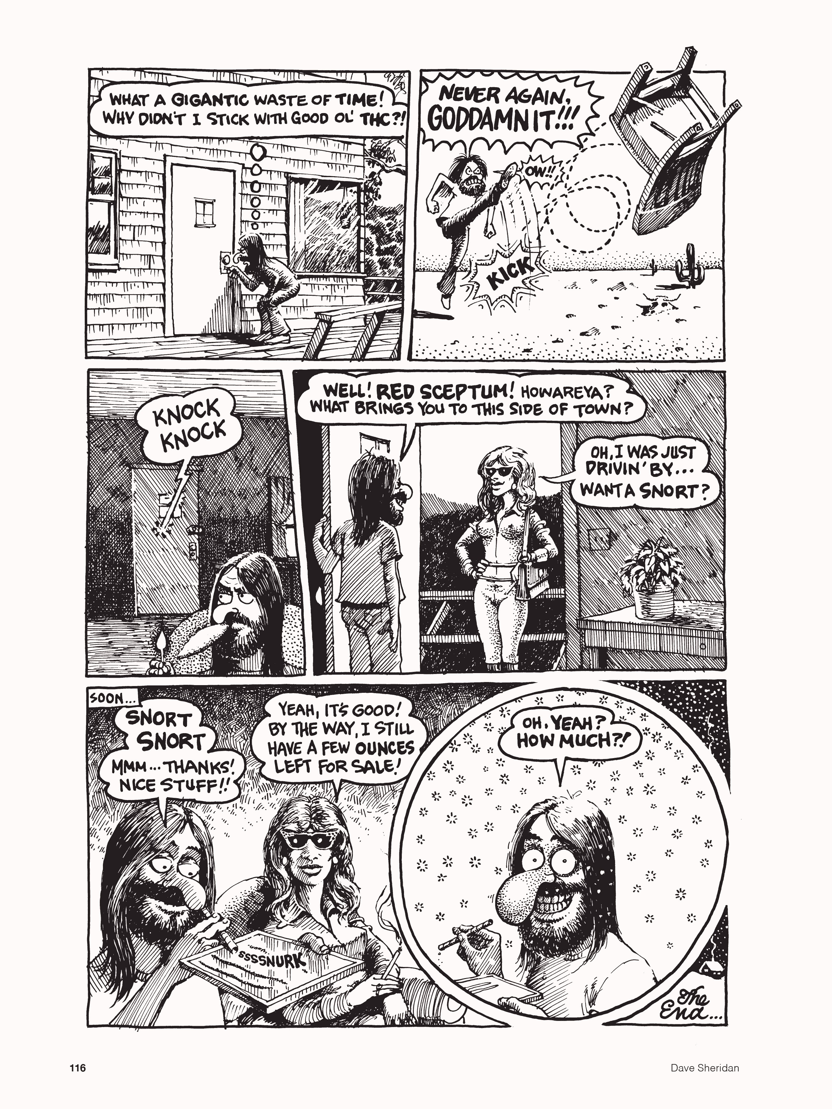 Read online Dave Sheridan: Life with Dealer McDope, the Leather Nun, and the Fabulous Furry Freak Brothers comic -  Issue # TPB (Part 2) - 28