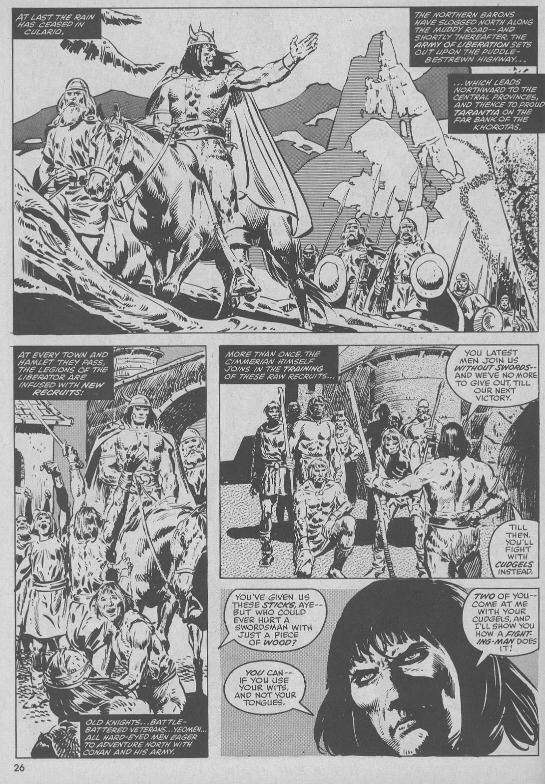 Read online The Savage Sword Of Conan comic -  Issue #51 - 26