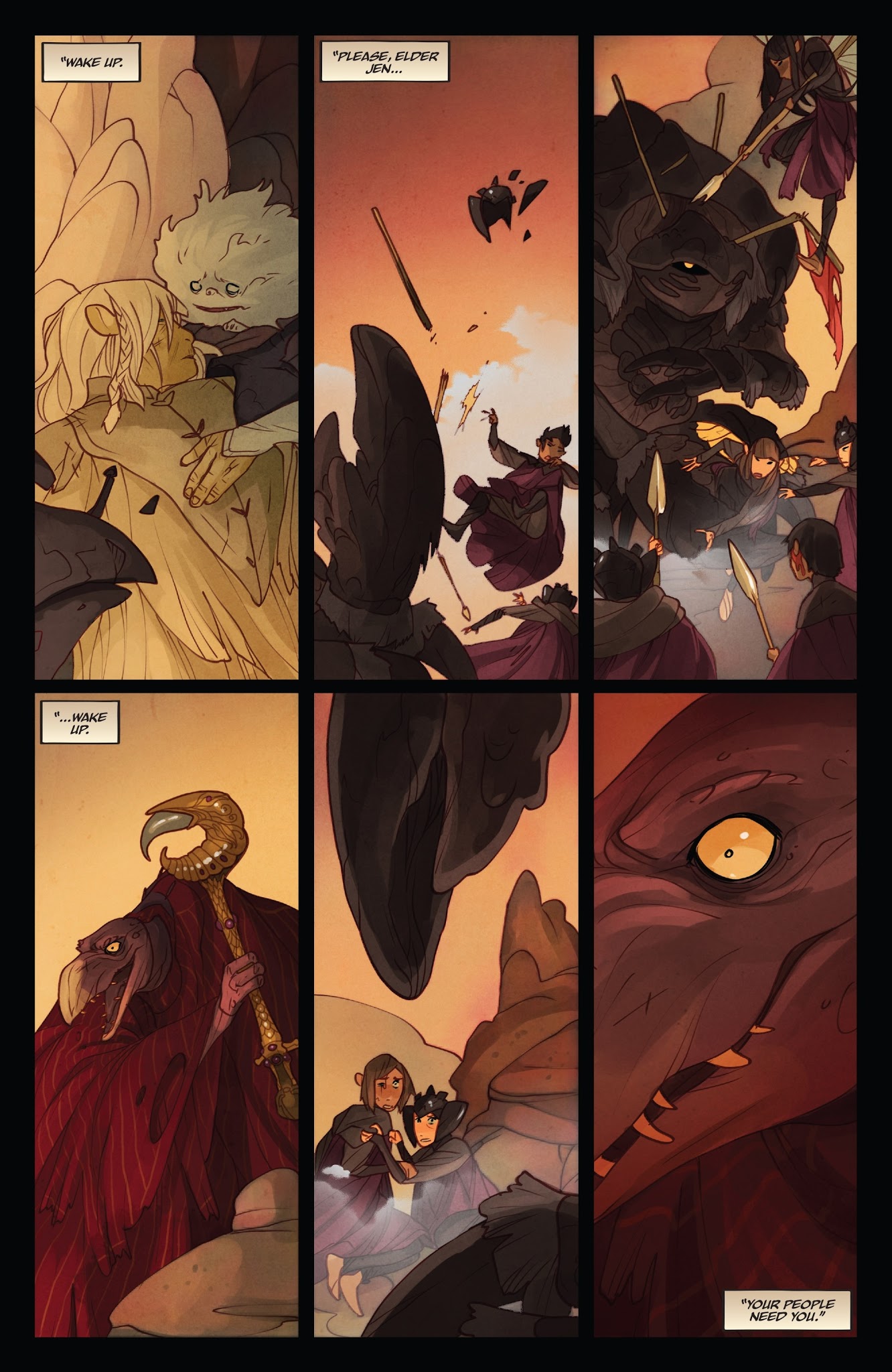 Read online The Power of the Dark Crystal comic -  Issue #9 - 3