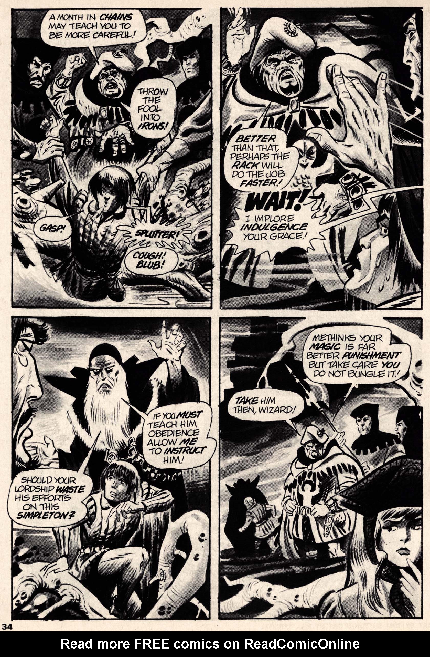 Read online Vampirella (1969) comic -  Issue #5 - 34