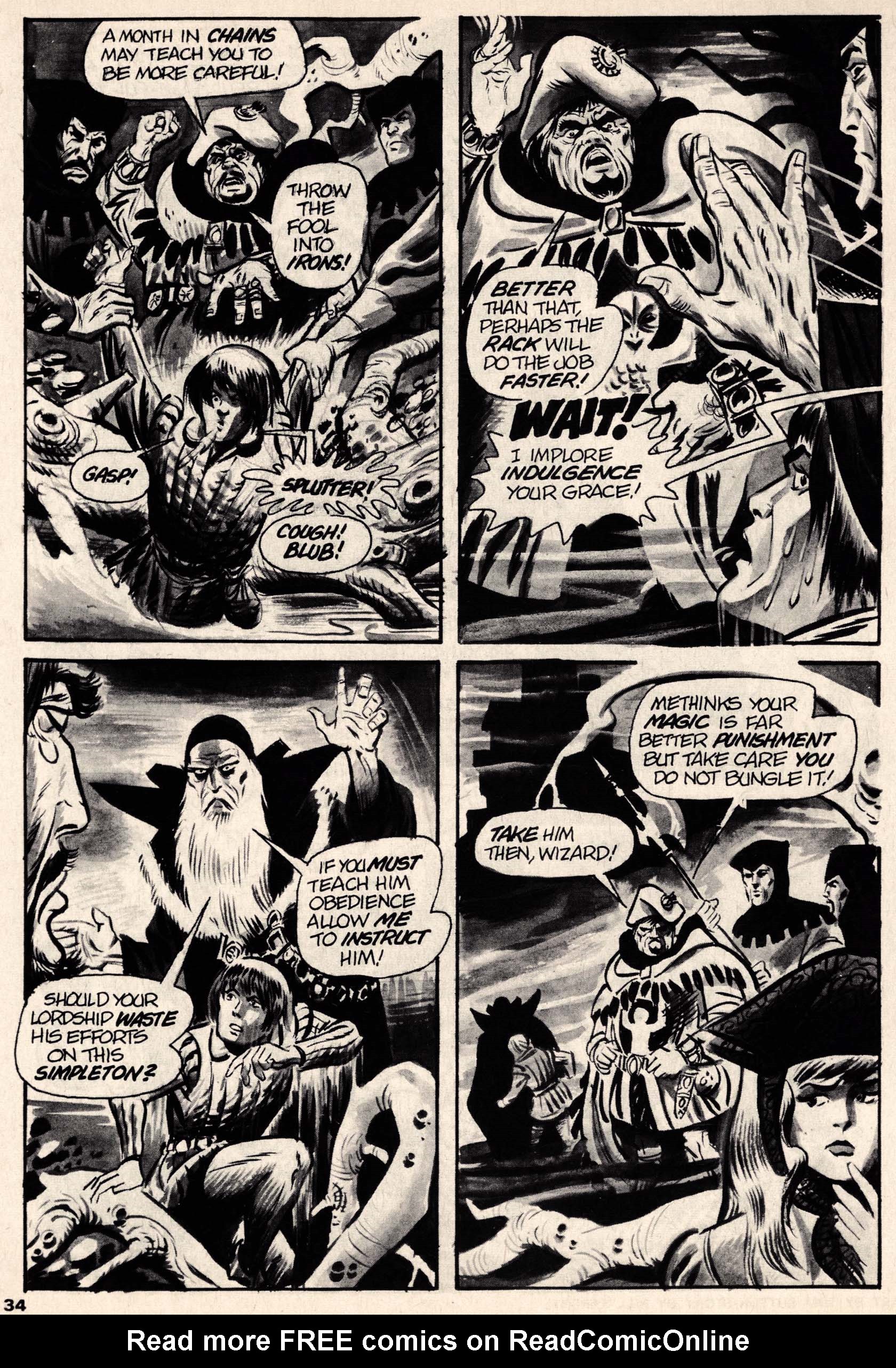 Read online Vampirella (1969) comic -  Issue #5 - 34