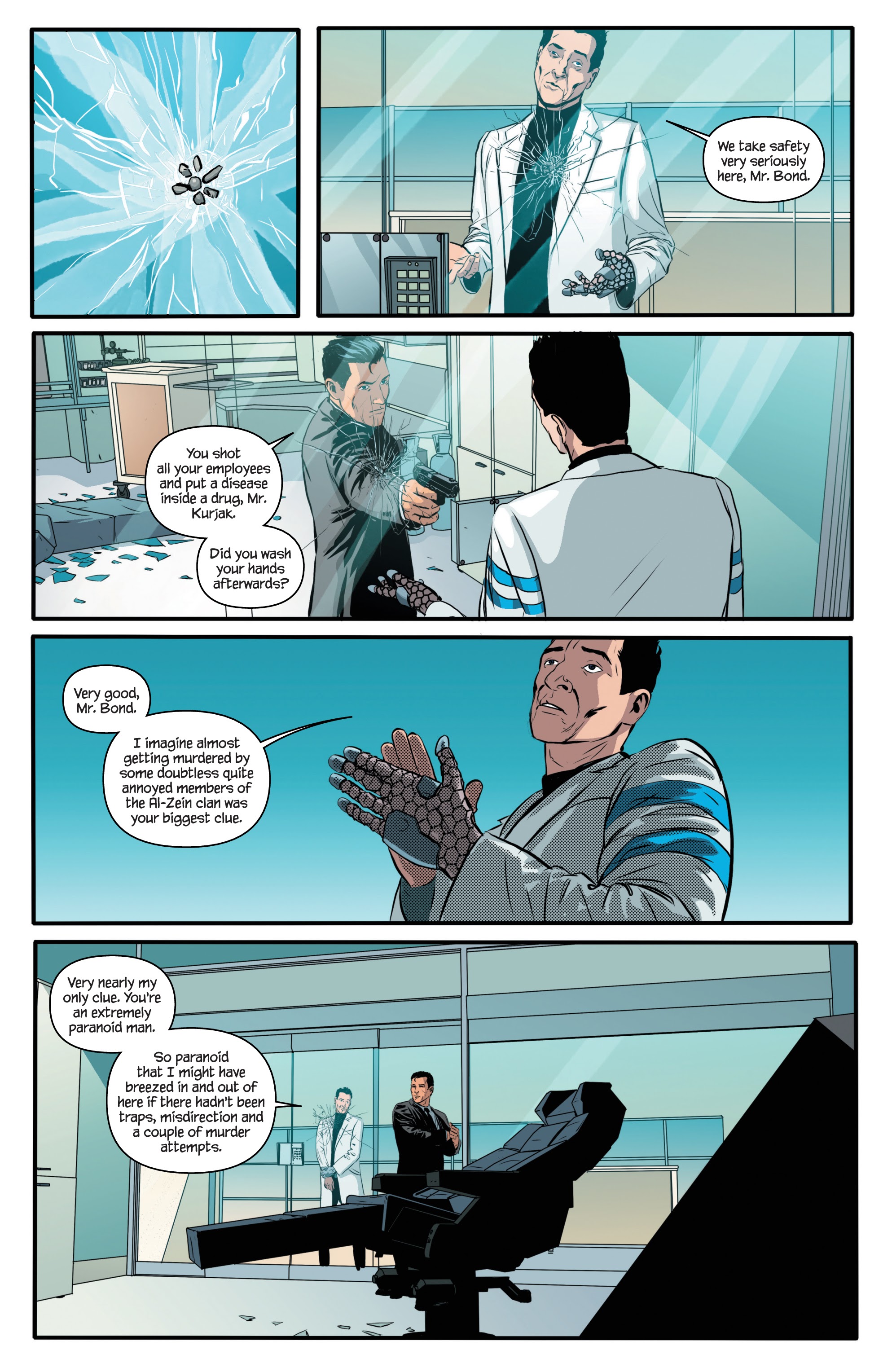 Read online James Bond: The Complete Warren Ellis Omnibus comic -  Issue # TPB (Part 1) - 96