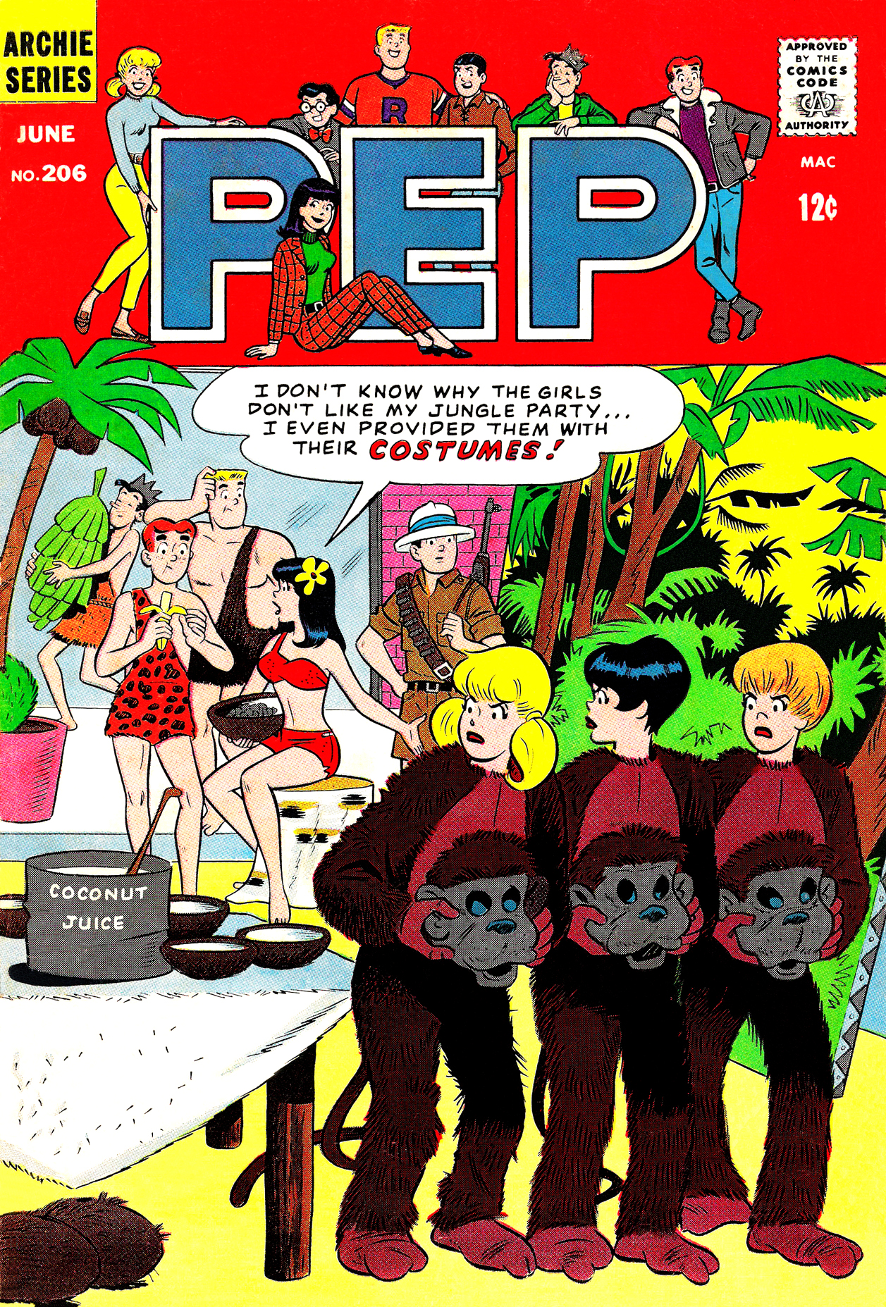 Read online Pep Comics comic -  Issue #206 - 1