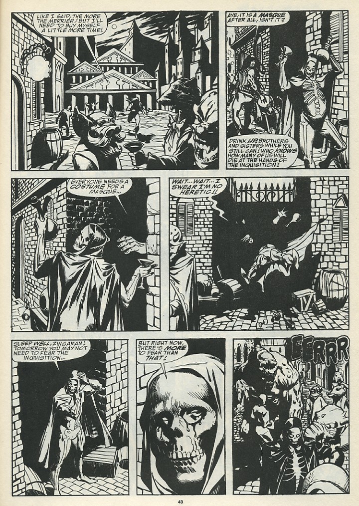 The Savage Sword Of Conan issue 185 - Page 45