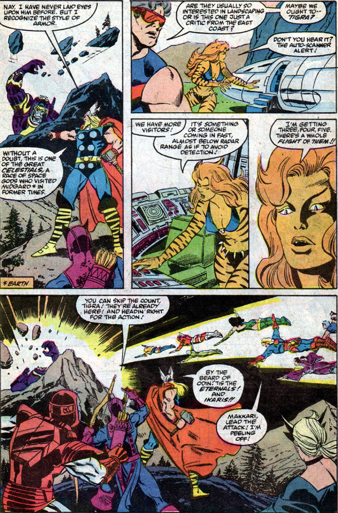 Read online Eternals (1985) comic -  Issue #12 - 26