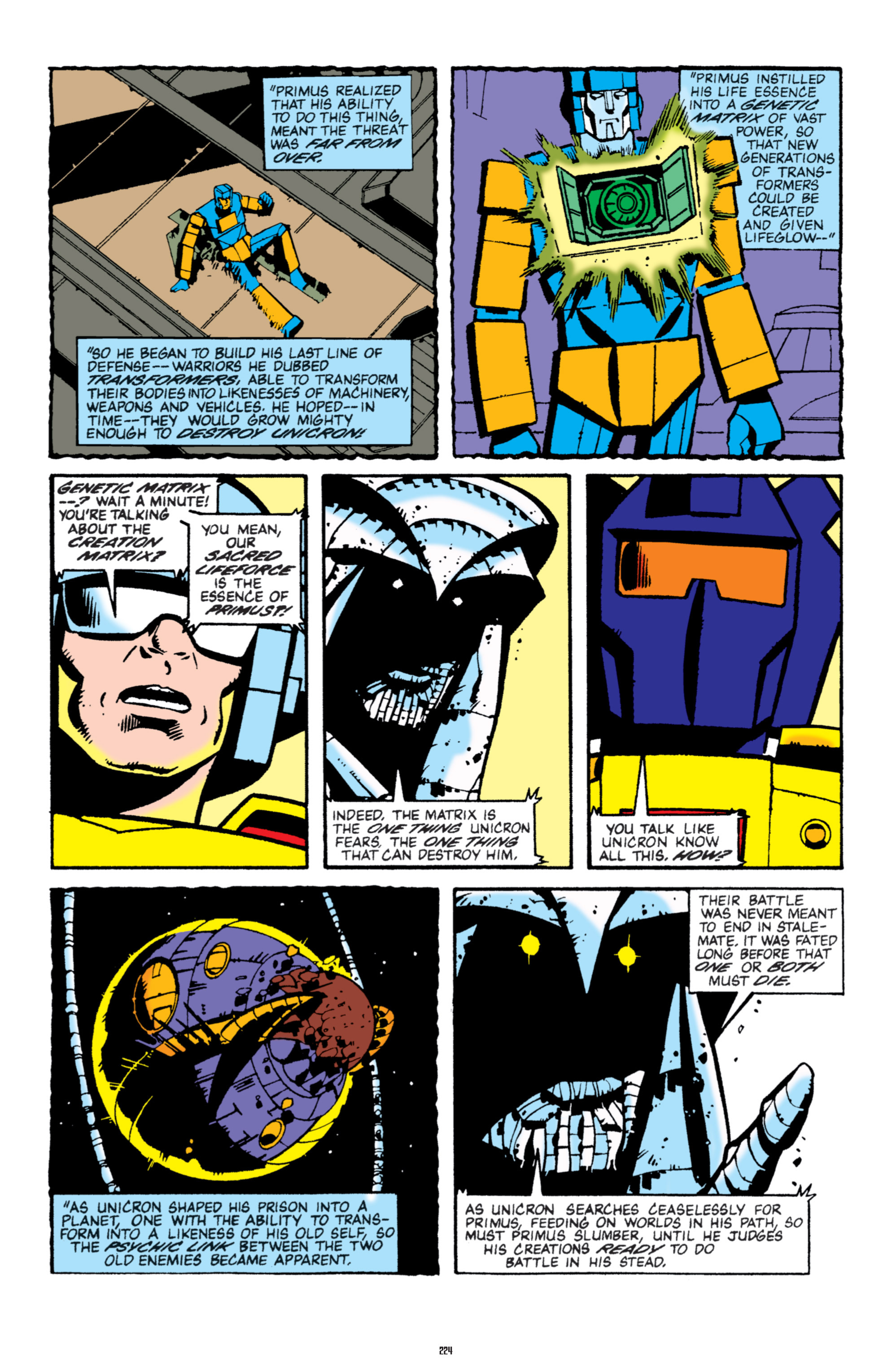 Read online The Transformers Classics comic -  Issue # TPB 5 - 225