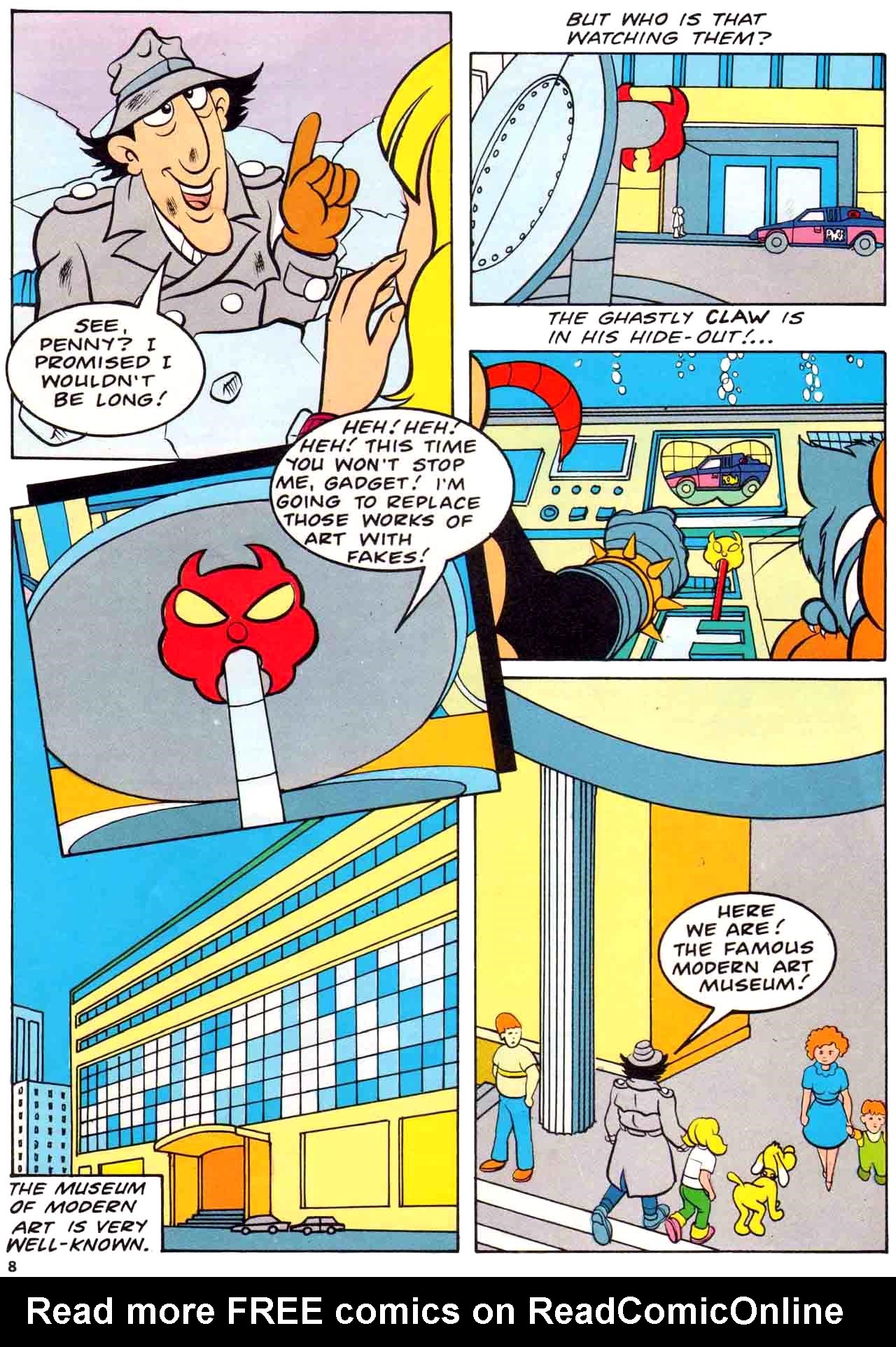 Read online Inspector Gadget (1975) comic -  Issue # Full - 8