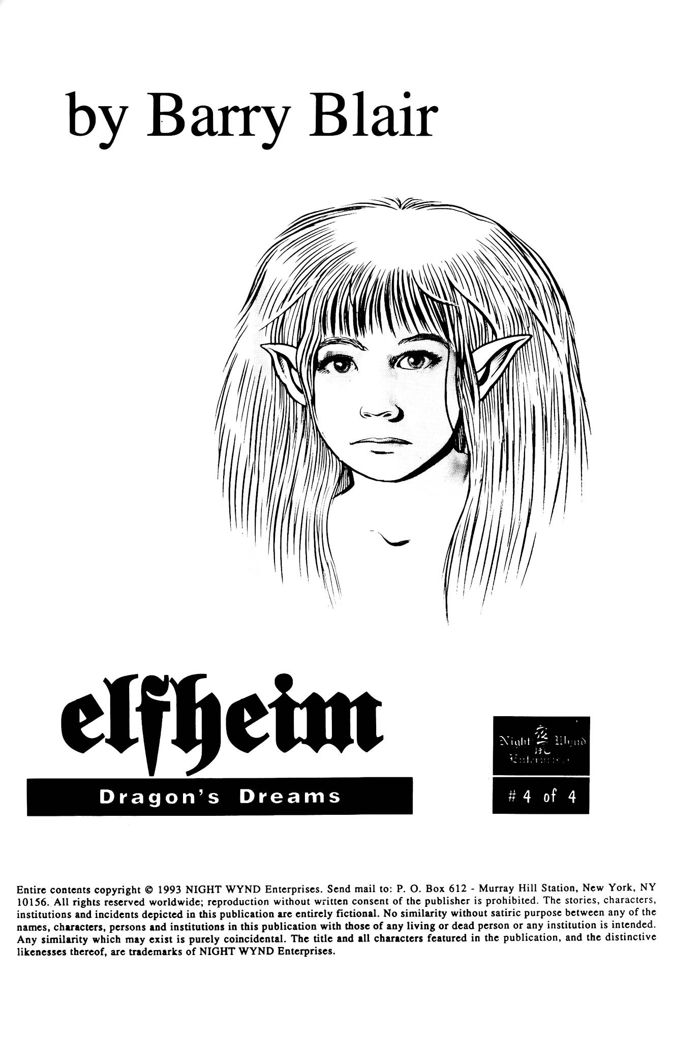 Read online Elfheim: Dragon's Dreams comic -  Issue #4 - 2