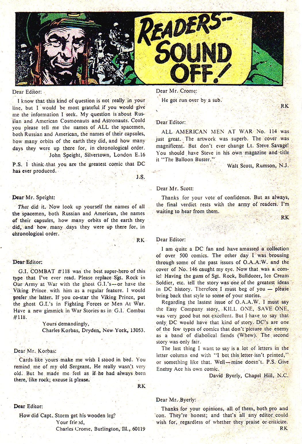 Read online Our Army at War (1952) comic -  Issue #178 - 34