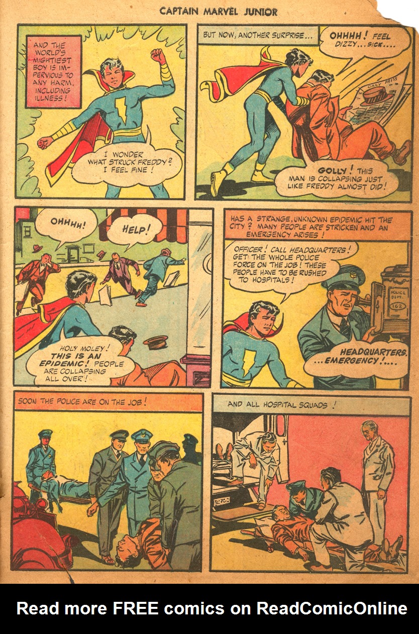 Read online Captain Marvel, Jr. comic -  Issue #44 - 21