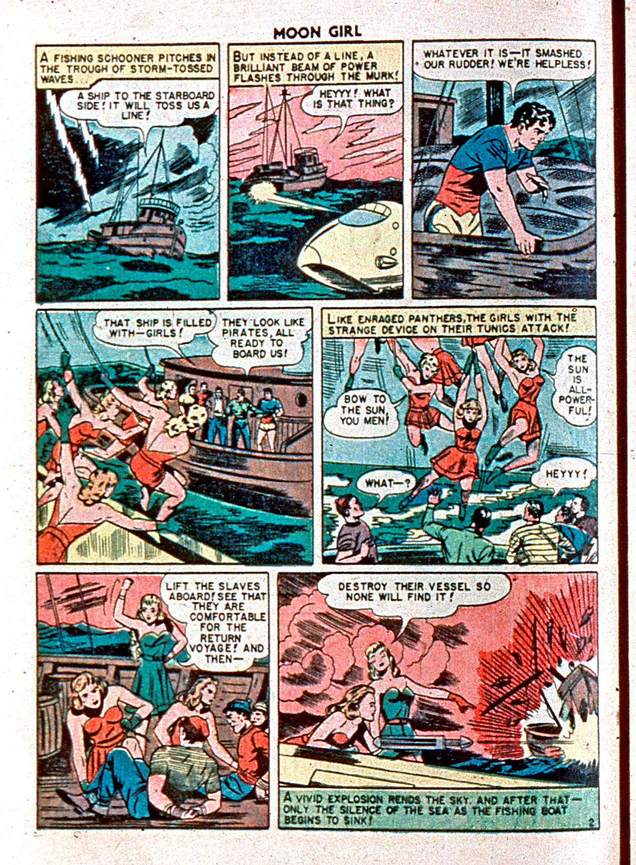 Read online Moon Girl (1947) comic -  Issue #5 - 4
