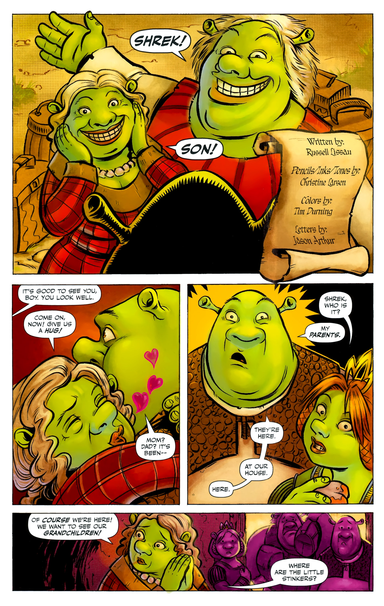 Read online Shrek (2010) comic -  Issue #3 - 27