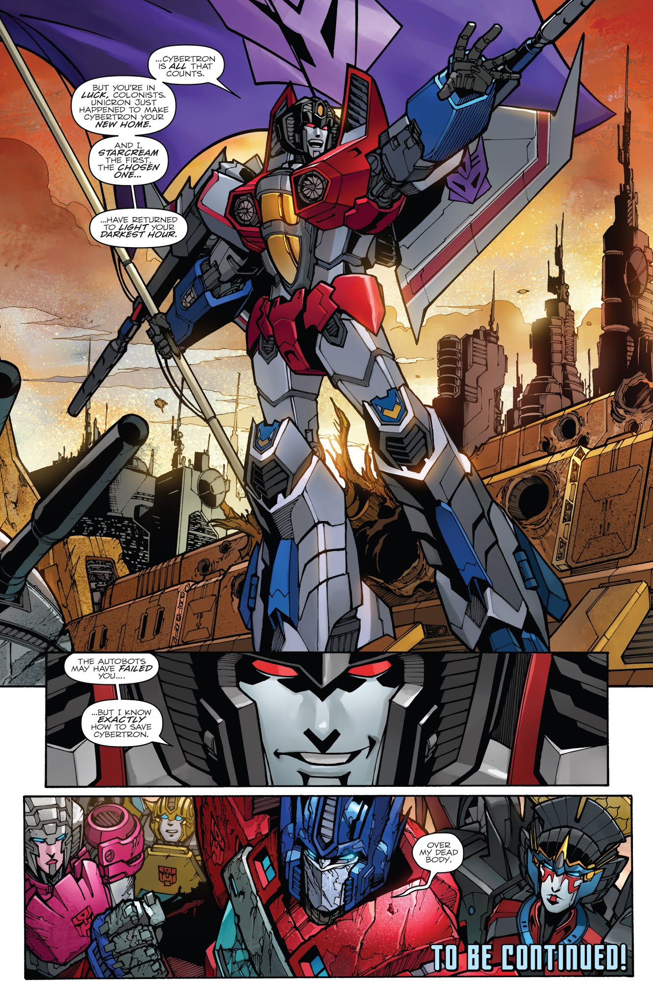 Read online Transformers: Unicron comic -  Issue #1 - 23