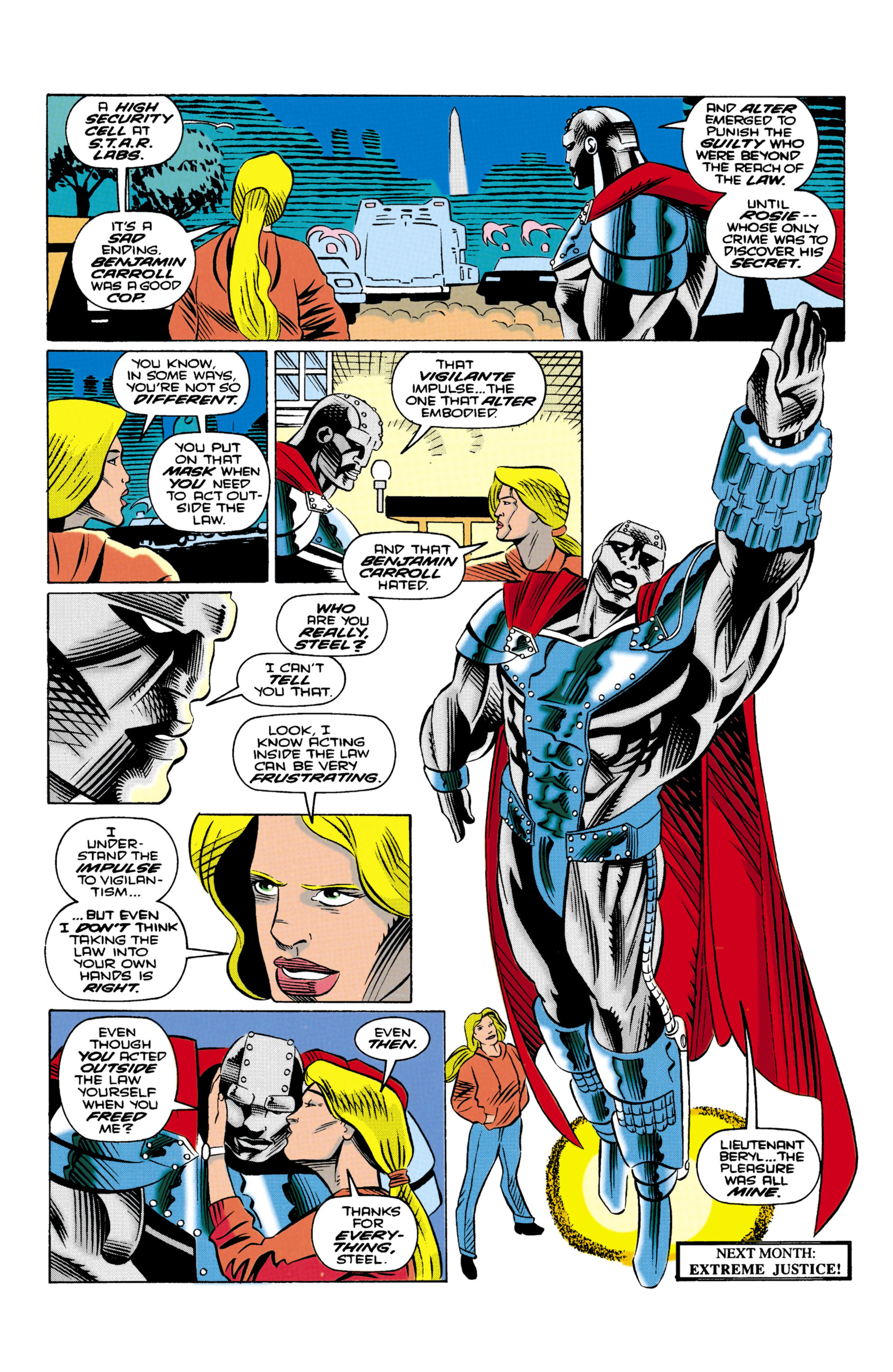 Read online Steel (1994) comic -  Issue #10 - 21