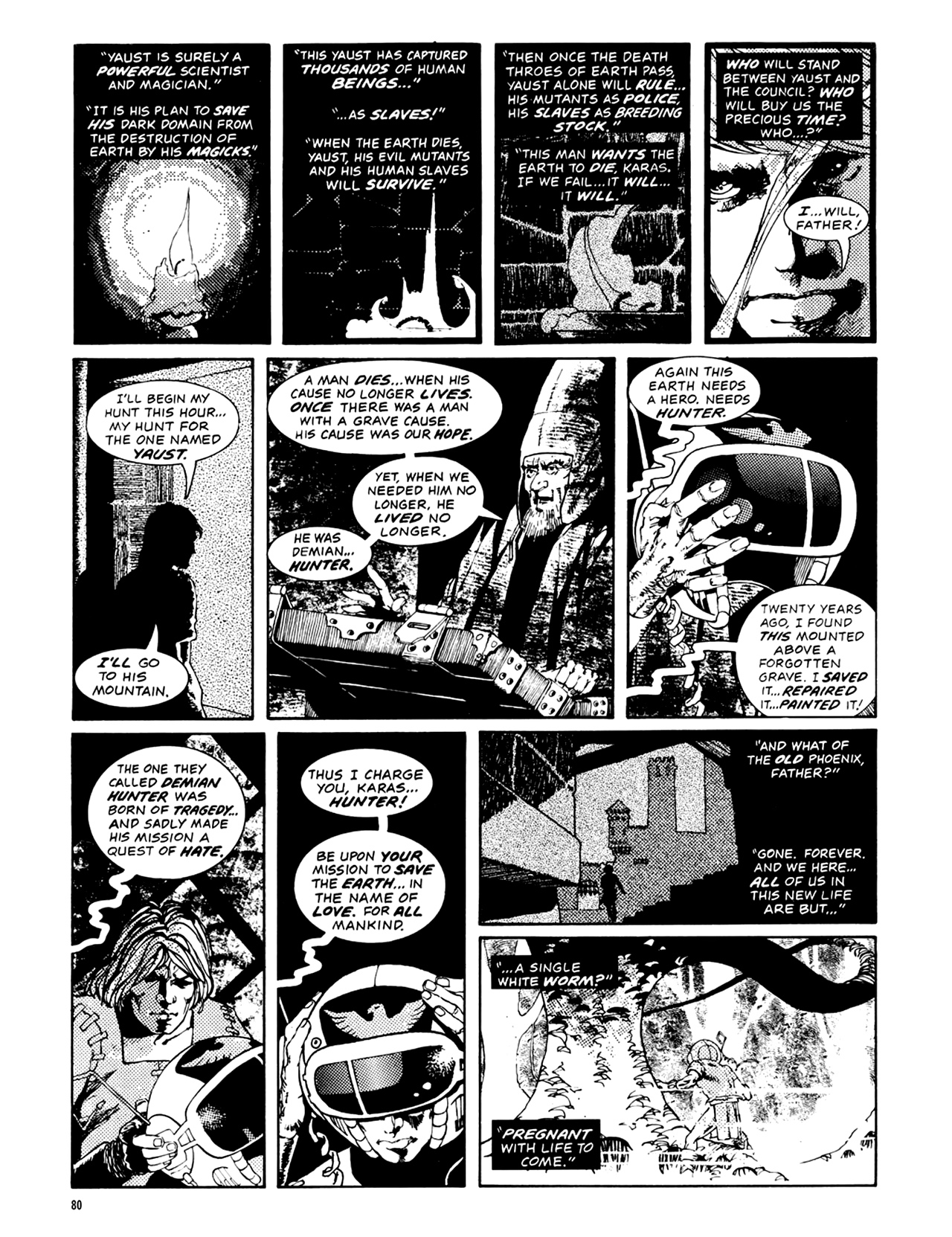 Read online Eerie Presents Hunter comic -  Issue # TPB (Part 1) - 79