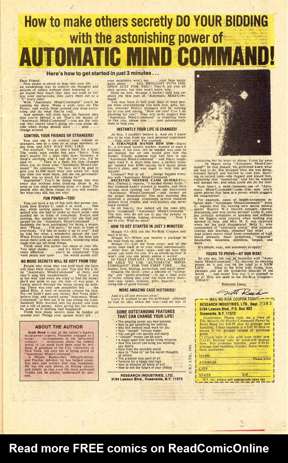 Read online Beyond the Grave (1983) comic -  Issue #11 - 17