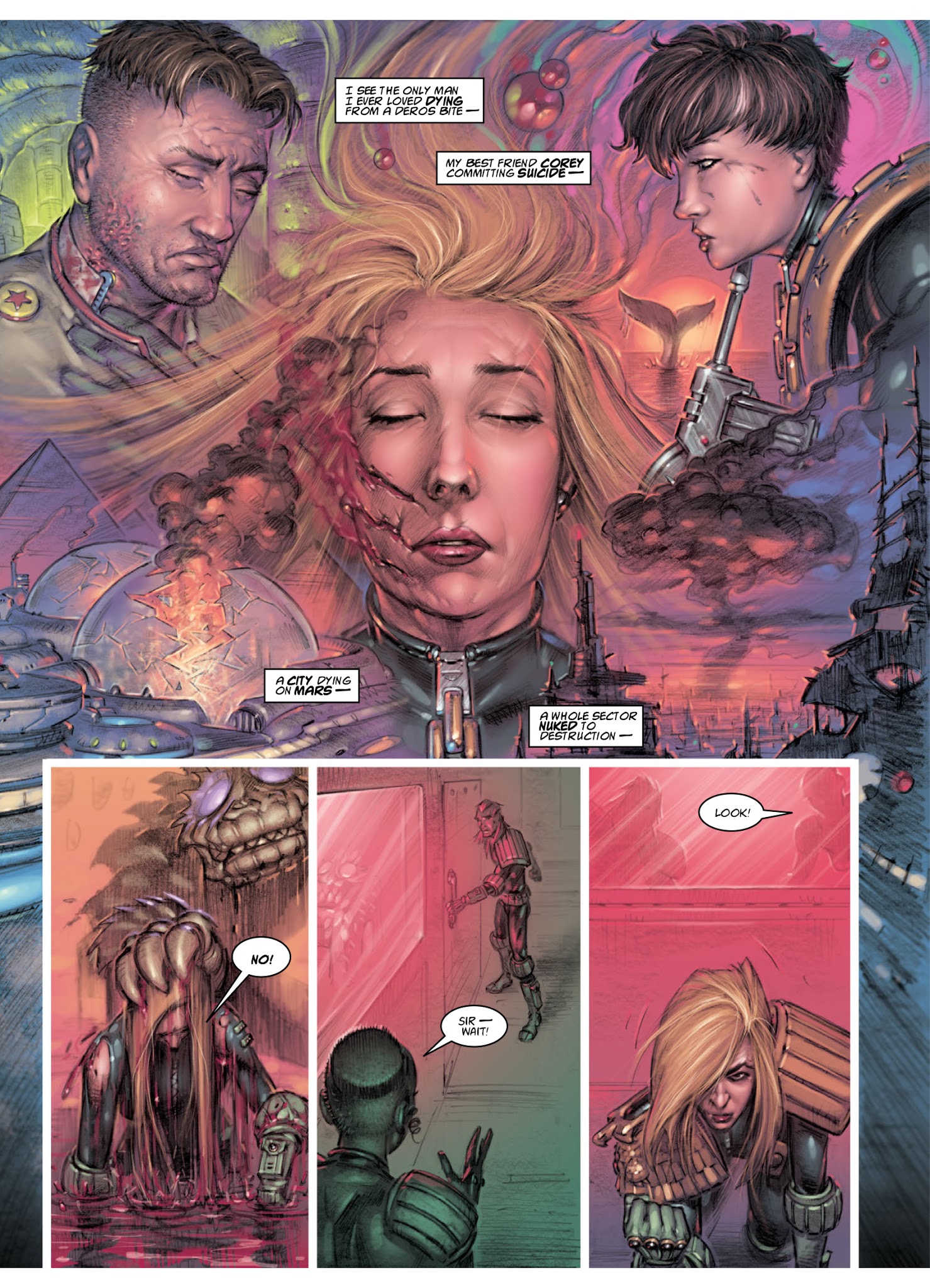 Read online Judge Anderson: The Psi Files comic -  Issue # TPB 5 - 271