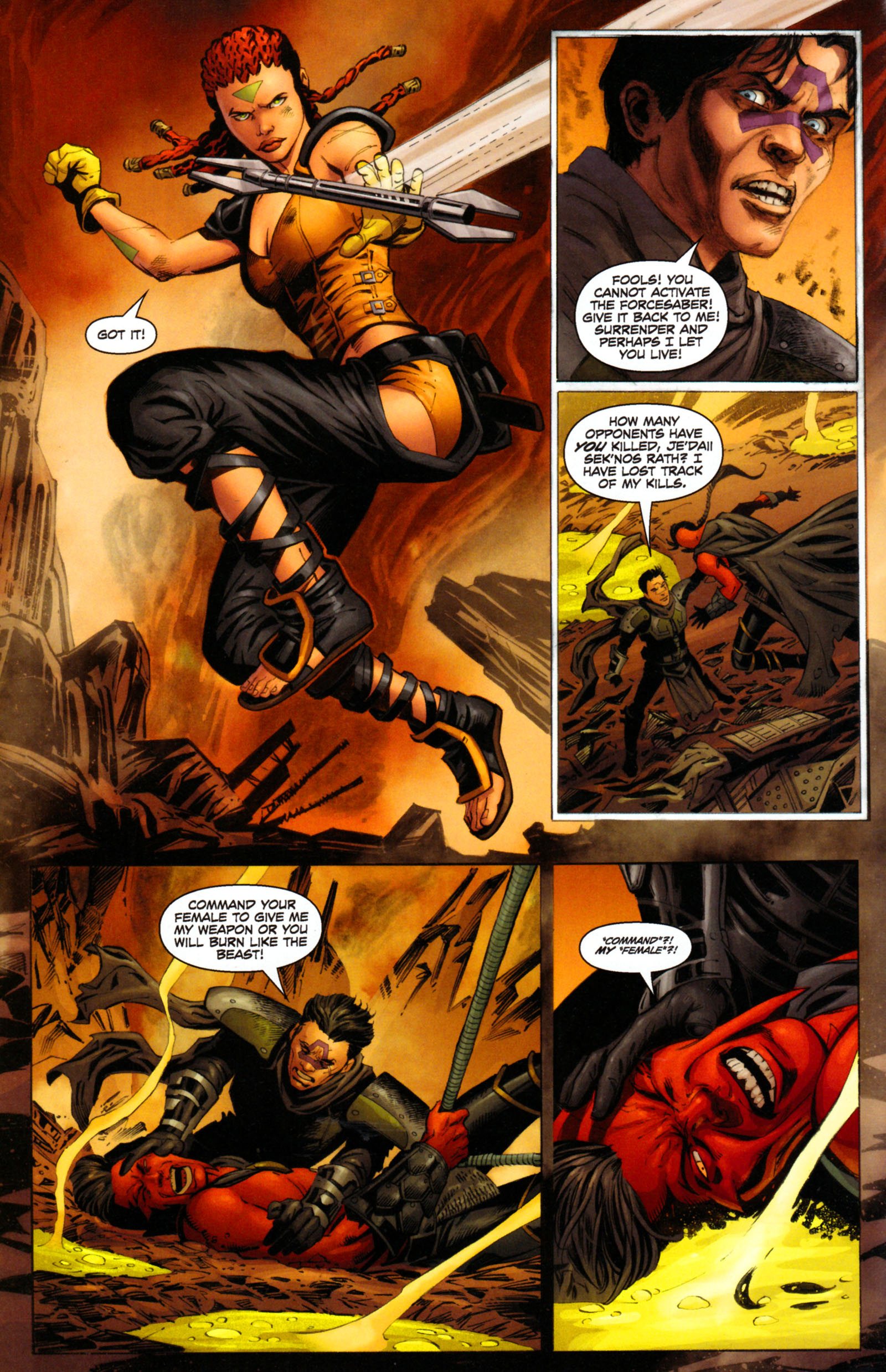 Read online Star Wars: Dawn Of The Jedi - Force Storm comic -  Issue #3 - 14